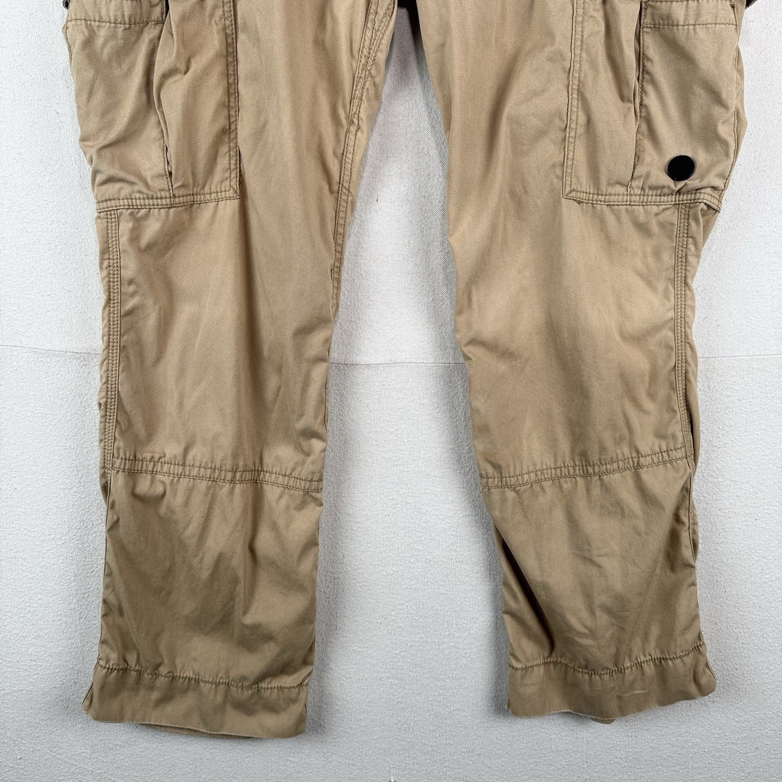 90’s Vtg Polo Ralph Lauren Men’s 36x30 Pocket Cargo Pants Military Beige M-51