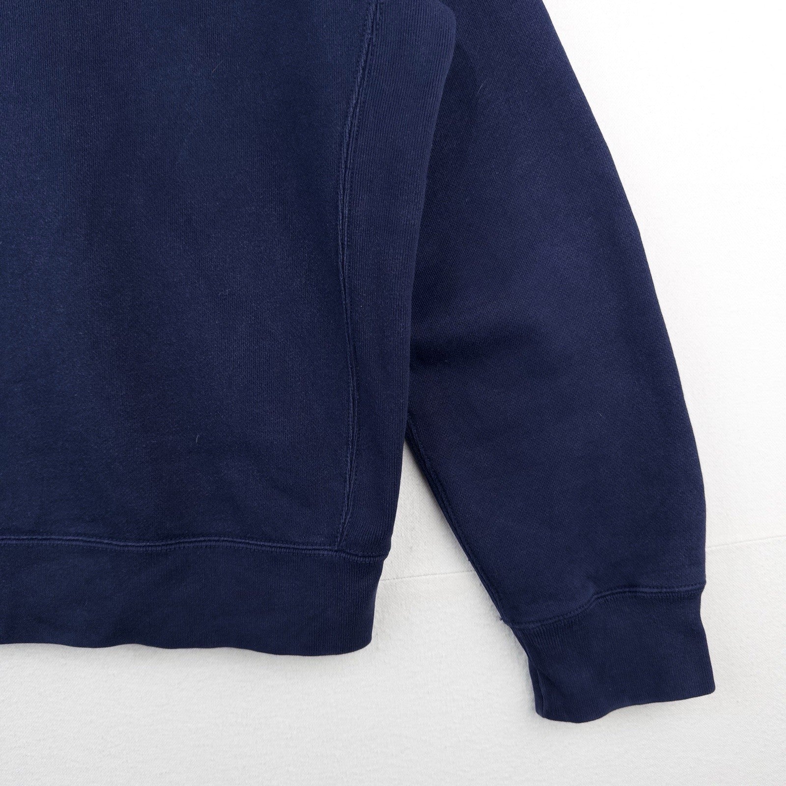 90’s Vtg Polo Ralph Lauren Crewneck Sweatshirt Men’s XL Navy Blue Side Gussets