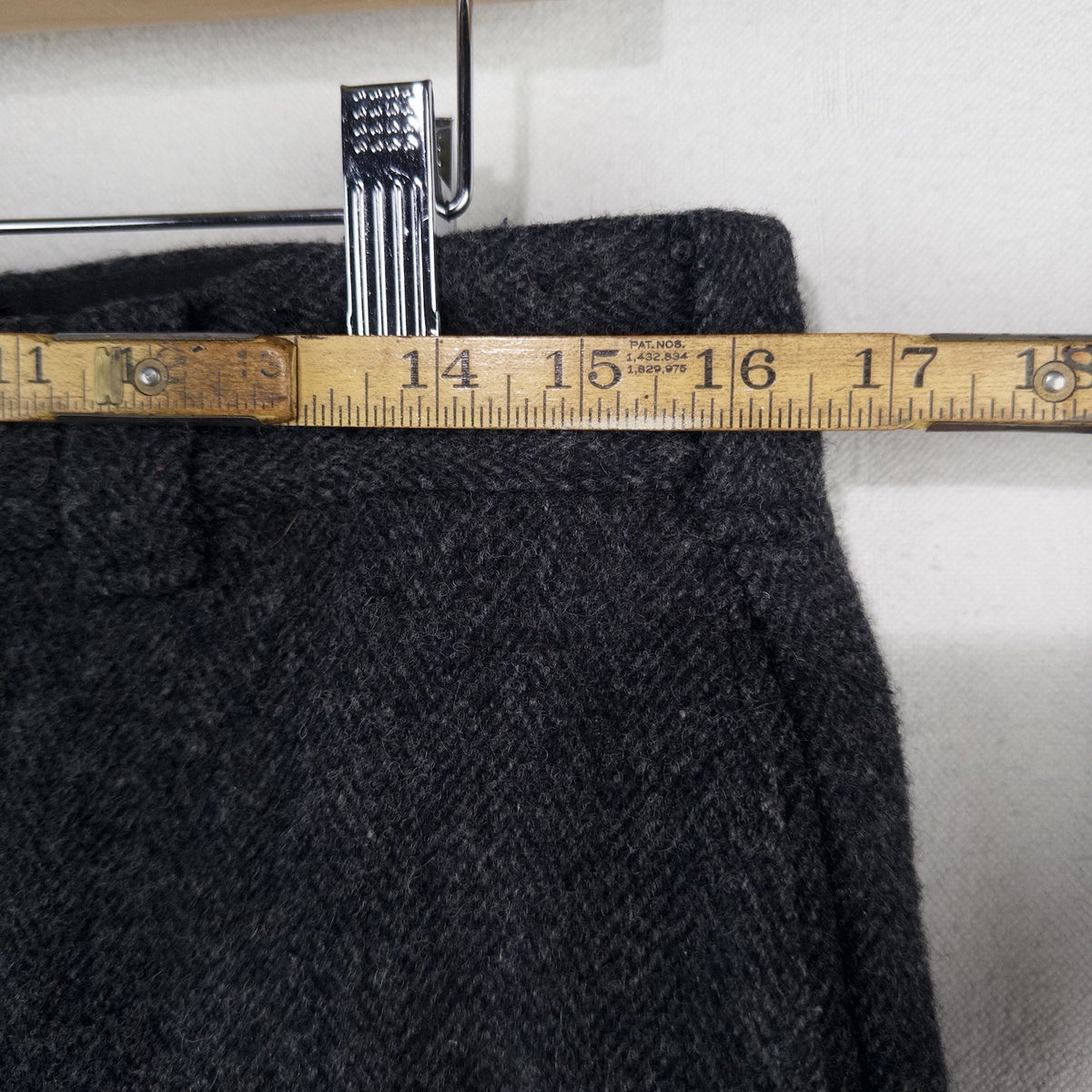 60’s Vtg Woolrich Malone Field Pants 32x32 Wool Heather Gray Nylon Cuff USA