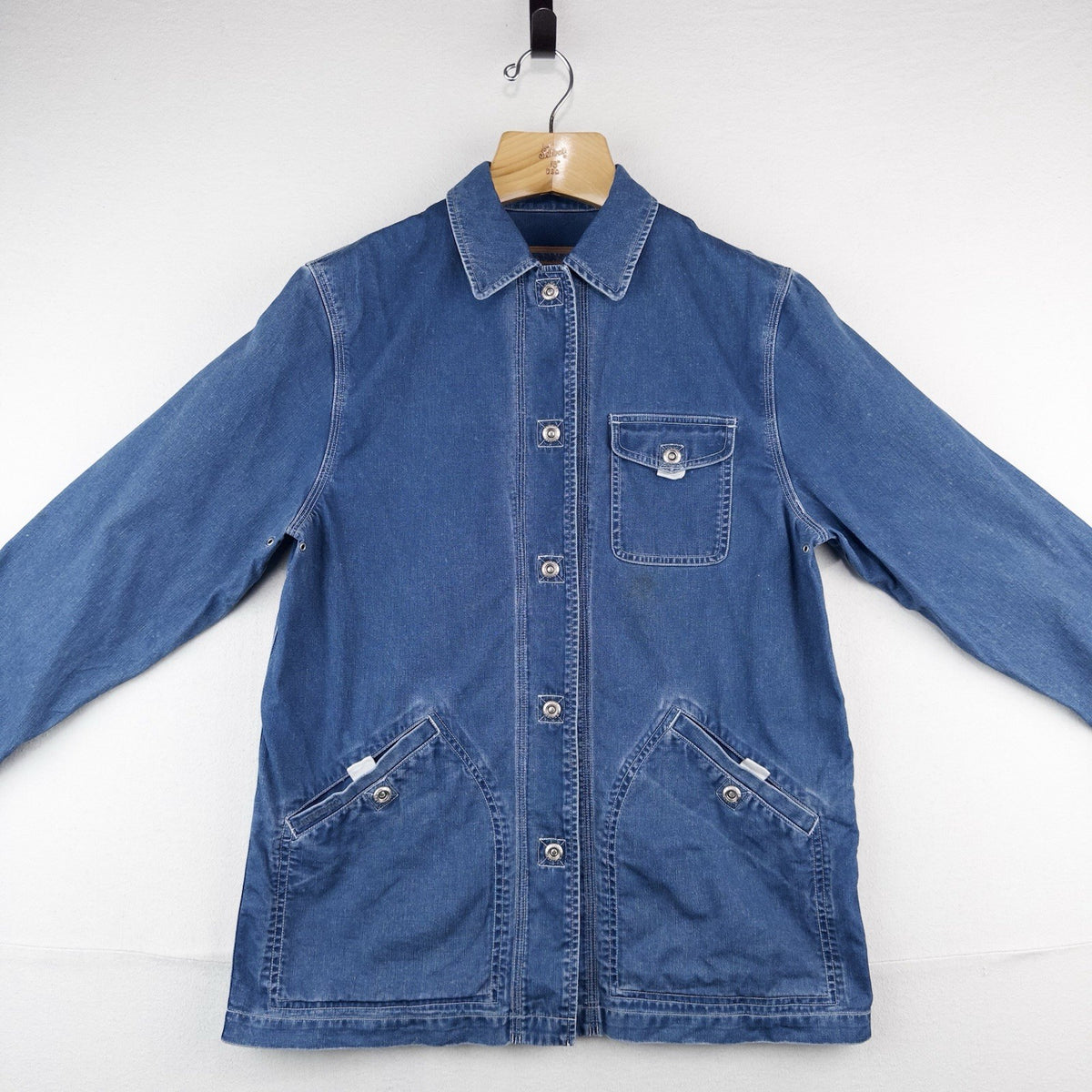 90’s Vtg Ralph Lauren Jeans Co Denim Chore Jacket Barn Country Workwear M *Read