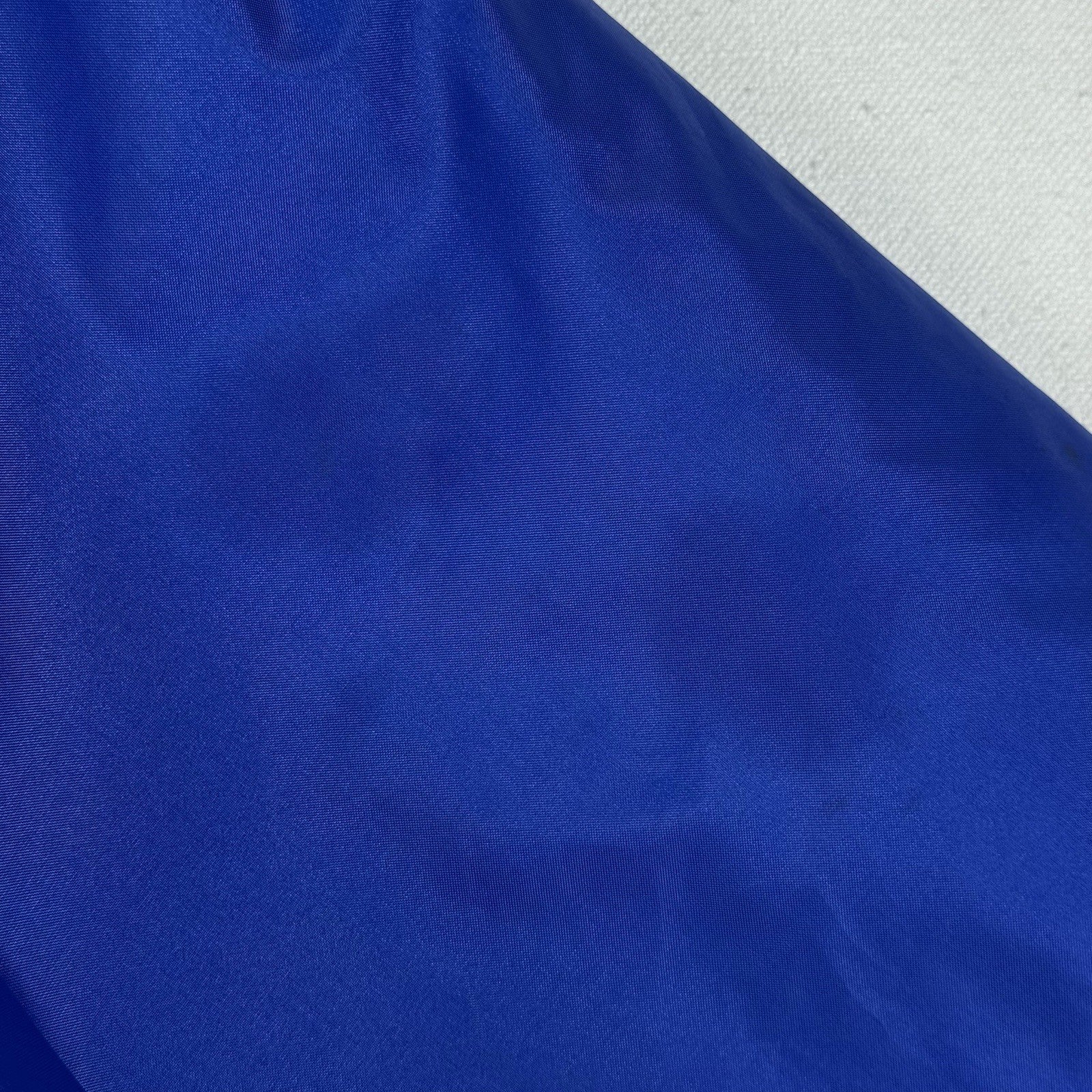 Vintage 80’s Sunoco Promo Bomber Jacket Quilted Lining Blue Men’s XL Made In USA