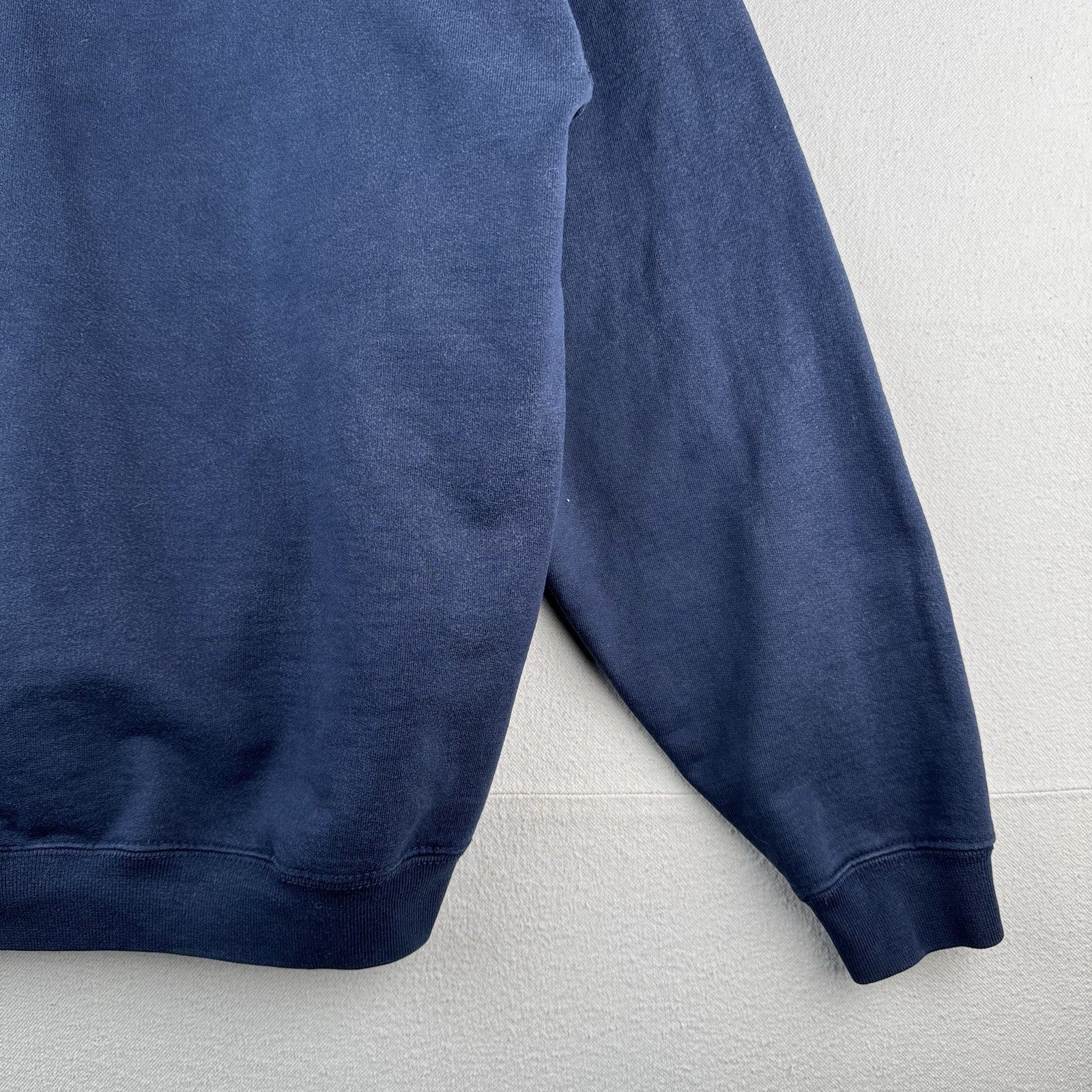 90s Vtg Coast Guard Reverse Weave Hoodie Sweatshirt Cotton Exchange Made USA - M