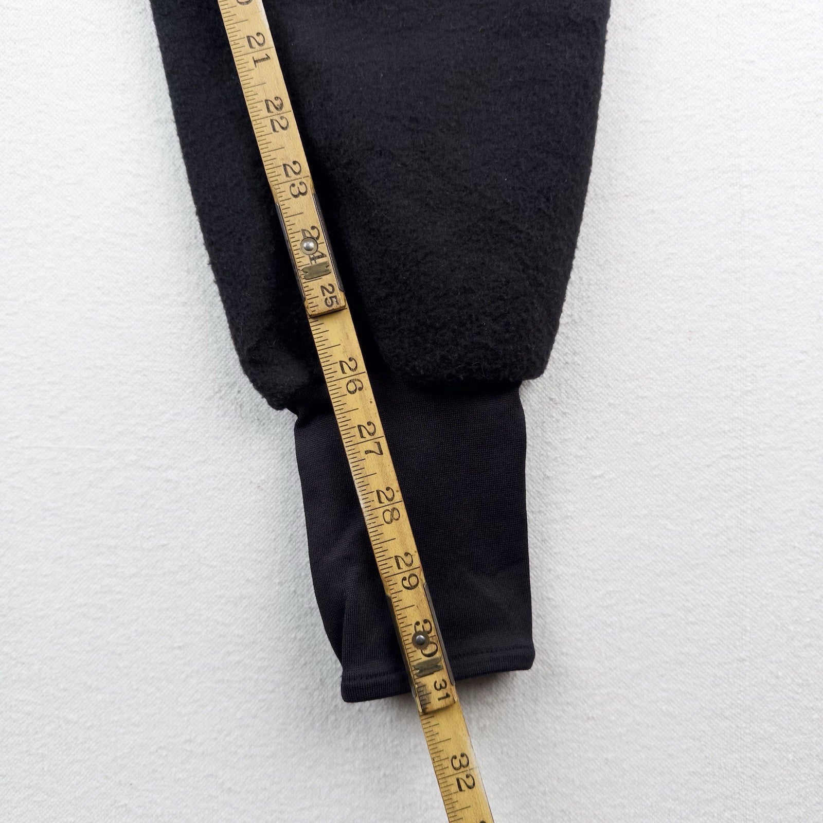 90s Vtg Columbia Women’s Small Spell Out Fleece Sweatpants Joggers Pants Black