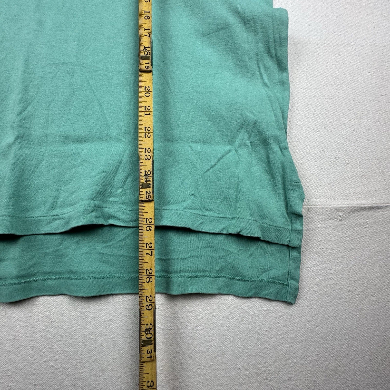 Vintage Polo Ralph Lauren Polo Shirt Mens Large L Teal Green Short Sleeve