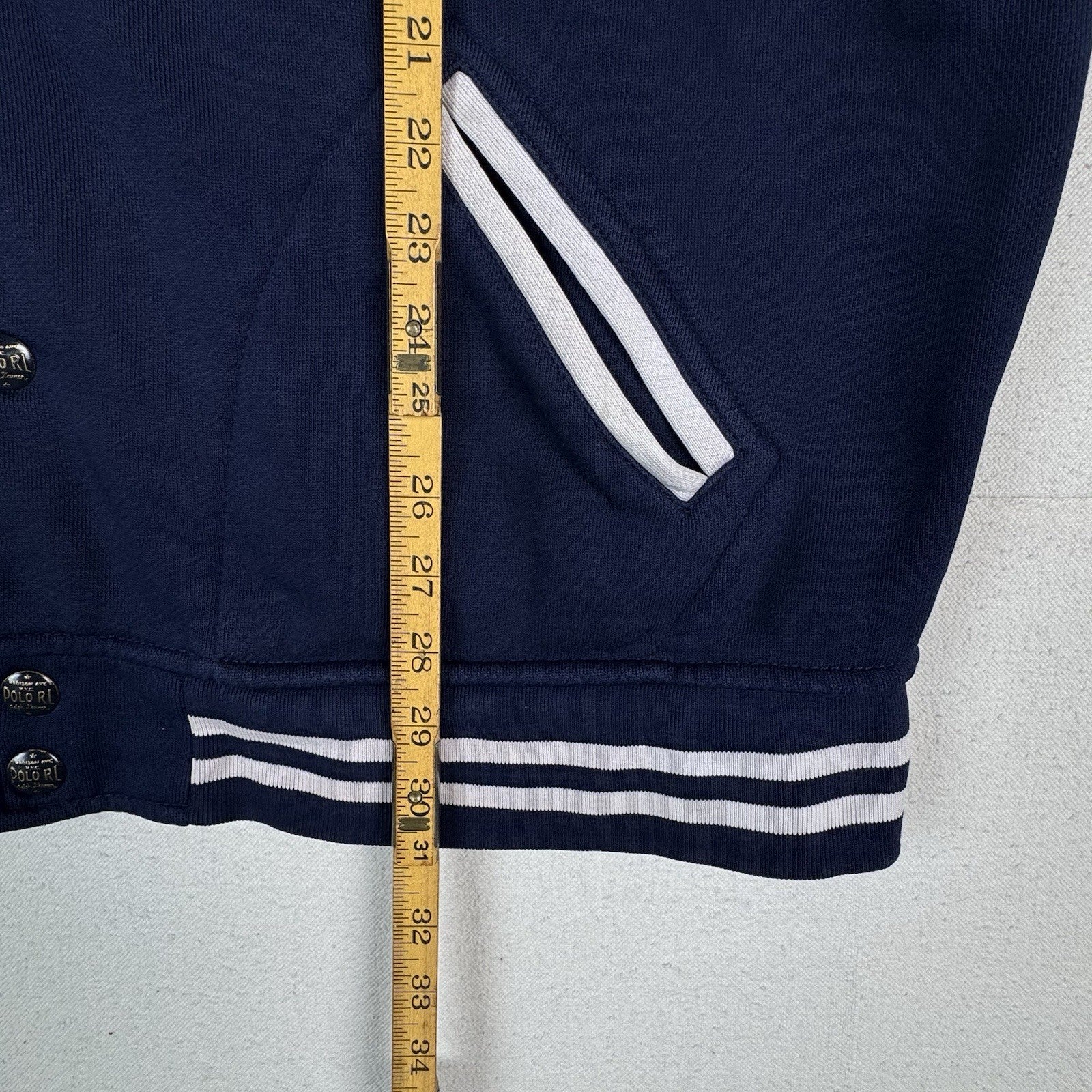 Polo Ralph Lauren Madison Ave Fleece Baseball Jacket Limited Edition XXL *Read