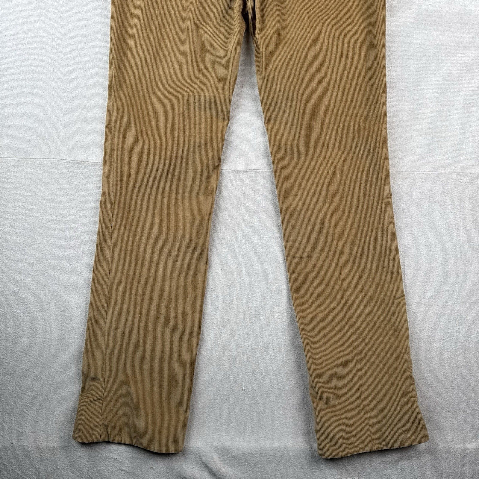 70's Vtg Wrangler Corduroy Pants Men's 34 (Fits32x36) Tan Bootcut Western USA