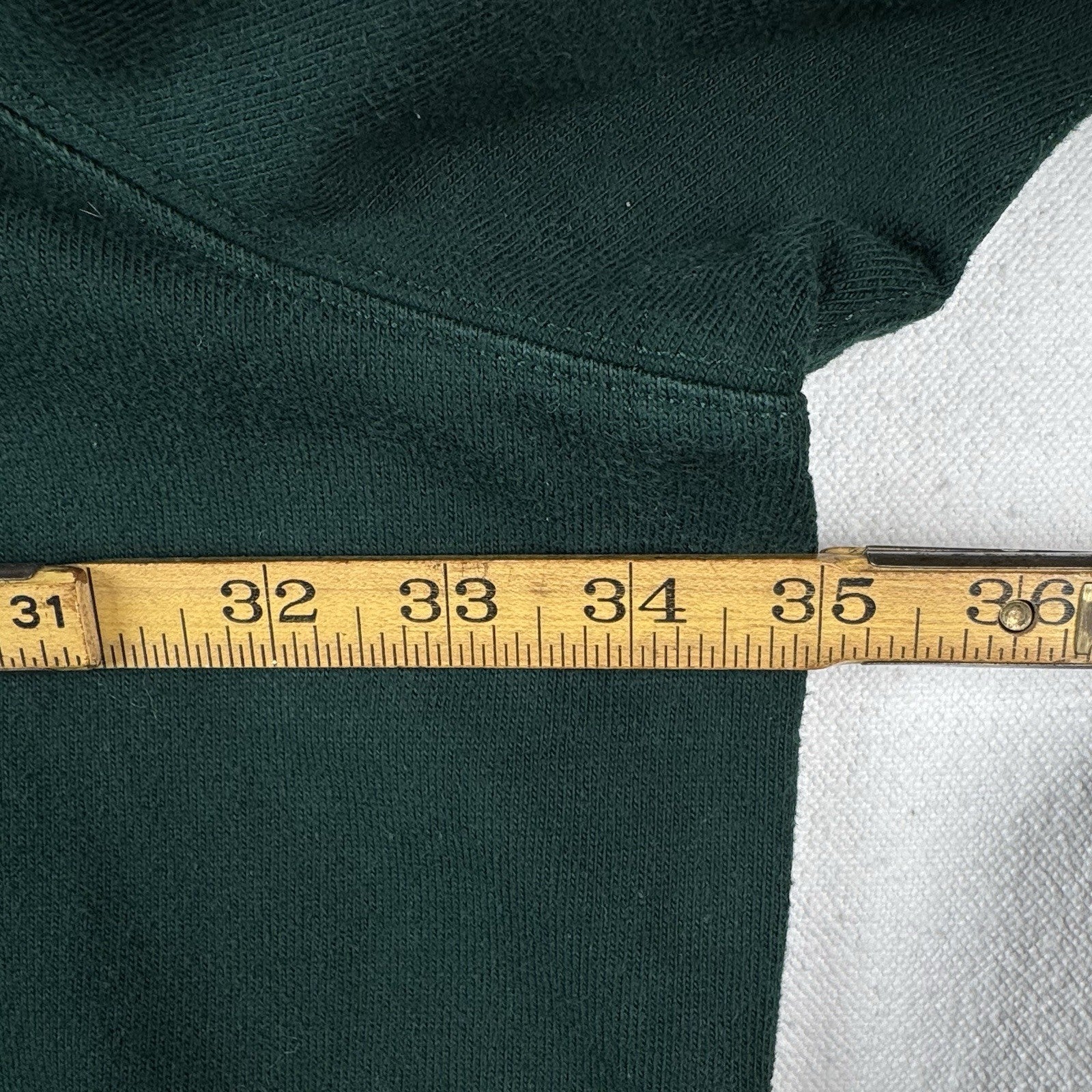 90’s Vtg Polo Ralph Lauren Men’s 6XB Green Quilted Rugby Elbow Patches