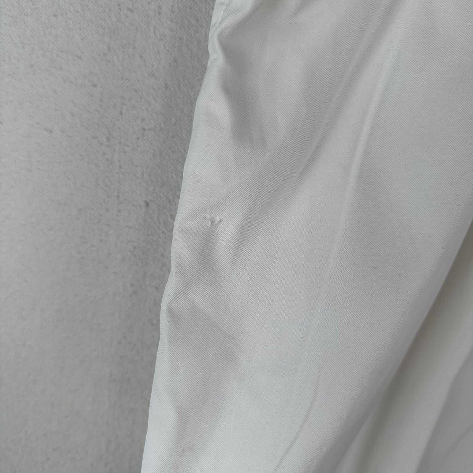 90’s Vtg Polo Ralph Lauren Big Hammond Pant Mens 46Bx30 White Double Pleat Cuff