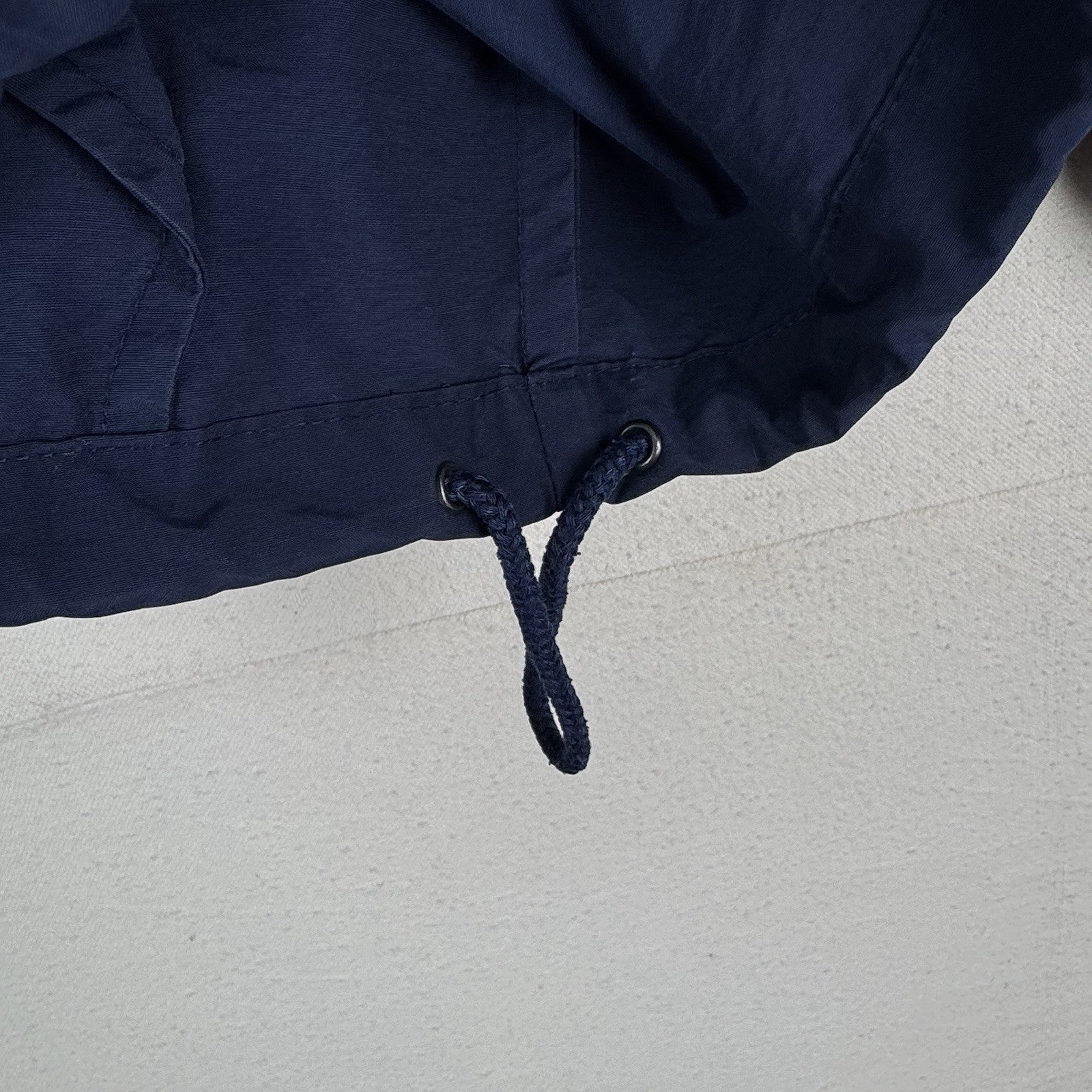 Vtg 90’s Polo Sport Ralph Lauren Blue Flag Spellout Windbreaker Pullover Large