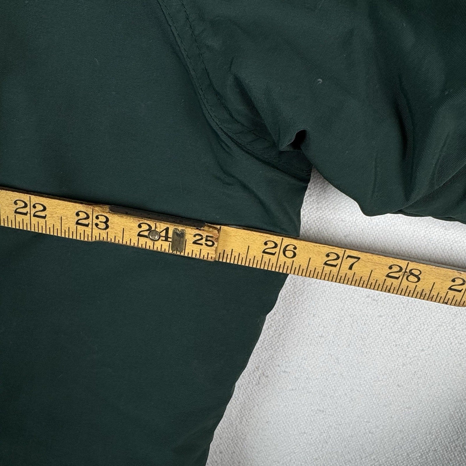 Vintage Lands End Men’s XL Hunter Green Squall Jacket Fleece Lined Jacket