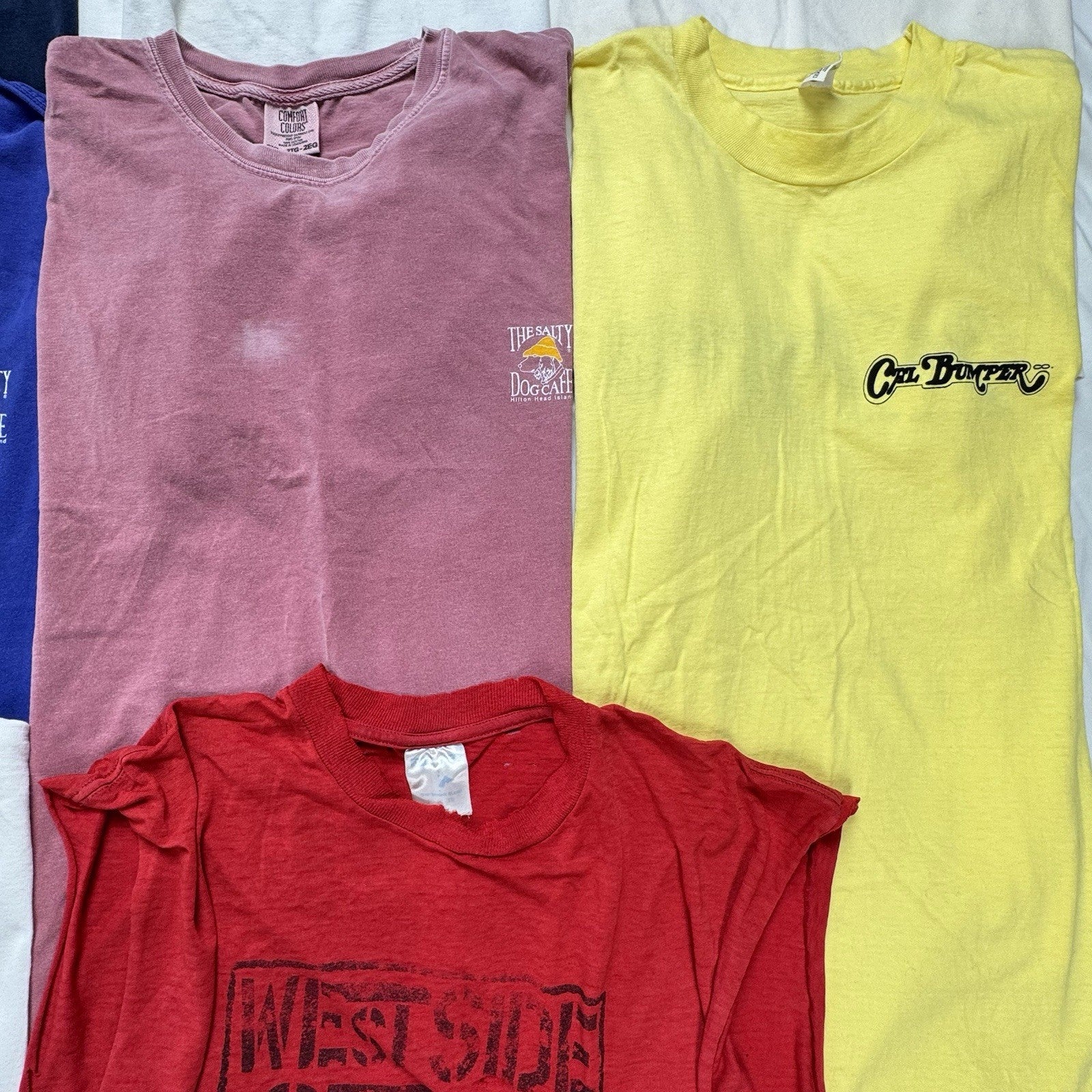 Lot of 10 Vintage T-shirt Wholesale Box M,L,XL,2XL
