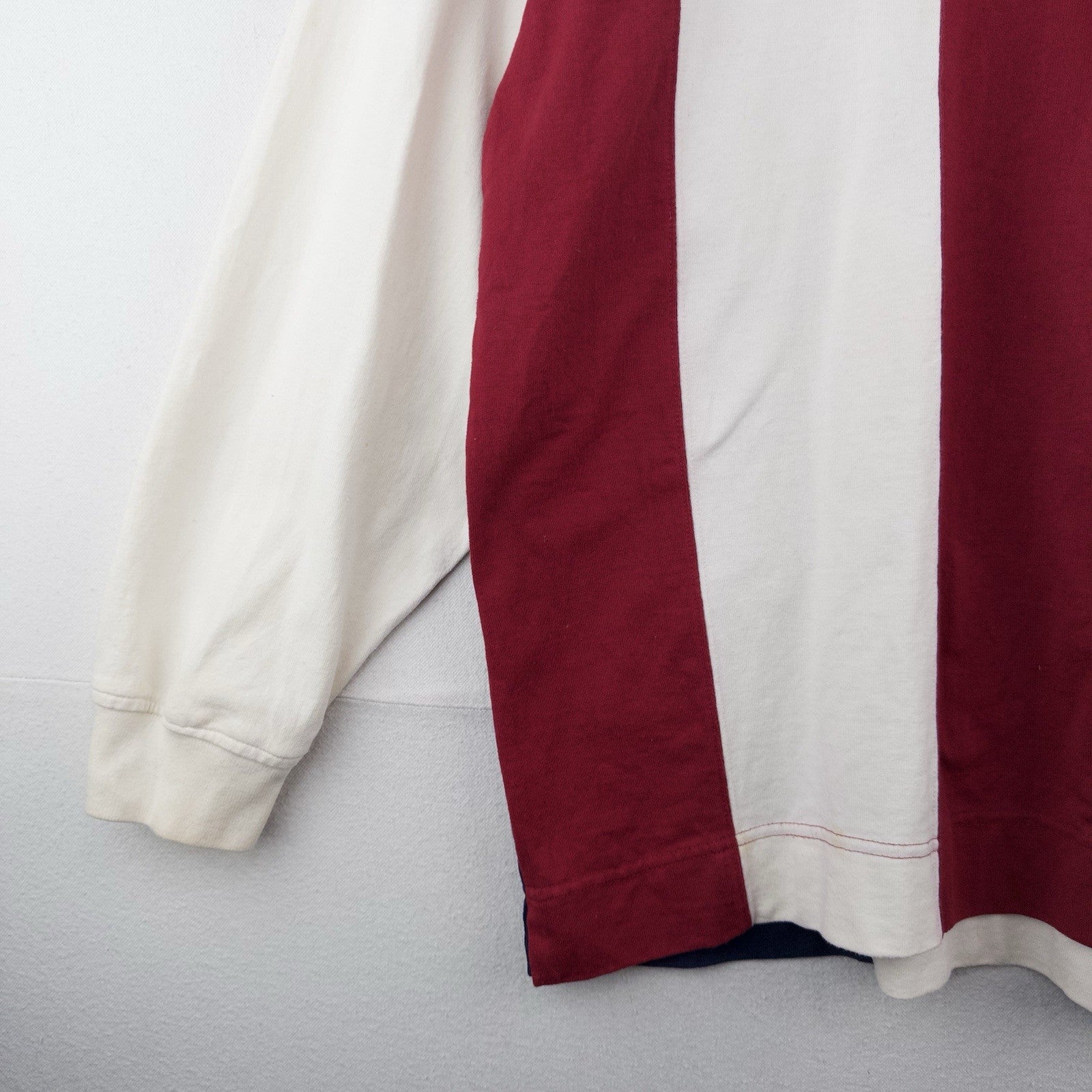 90s Vtg Tommy Hilfiger Rugby Polo Shirt Stars Stripes USA American Flag XL