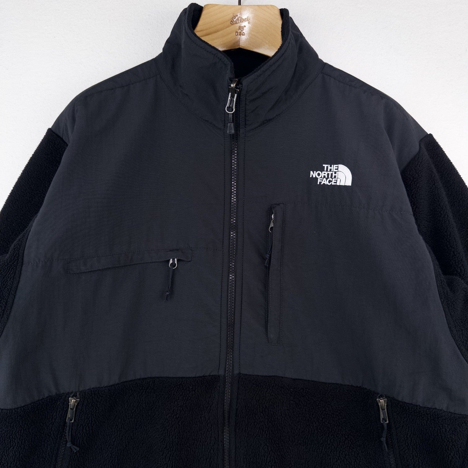 90’s Vtg The North Face Denali Fleece Jacket Polartec Black Men’s Large