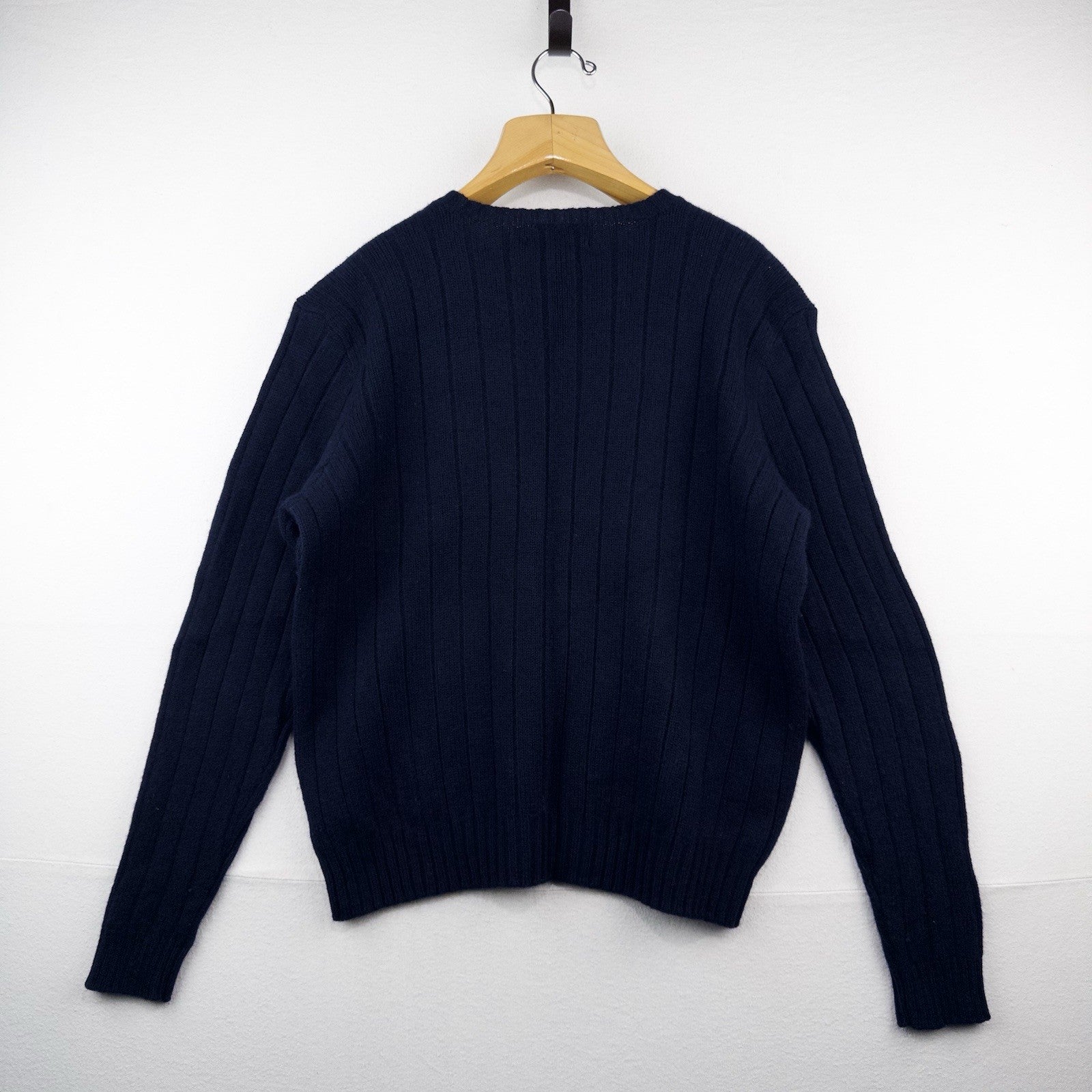 90’s Vtg Polo Ralph Lauren Men’s XL 100% Lambswool Soft Ribbed Sweater