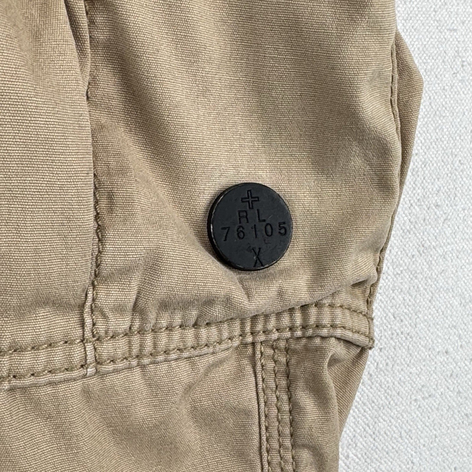 90’s Vtg Polo Ralph Lauren Men’s 36x30 Pocket Cargo Pants Military Beige M-51