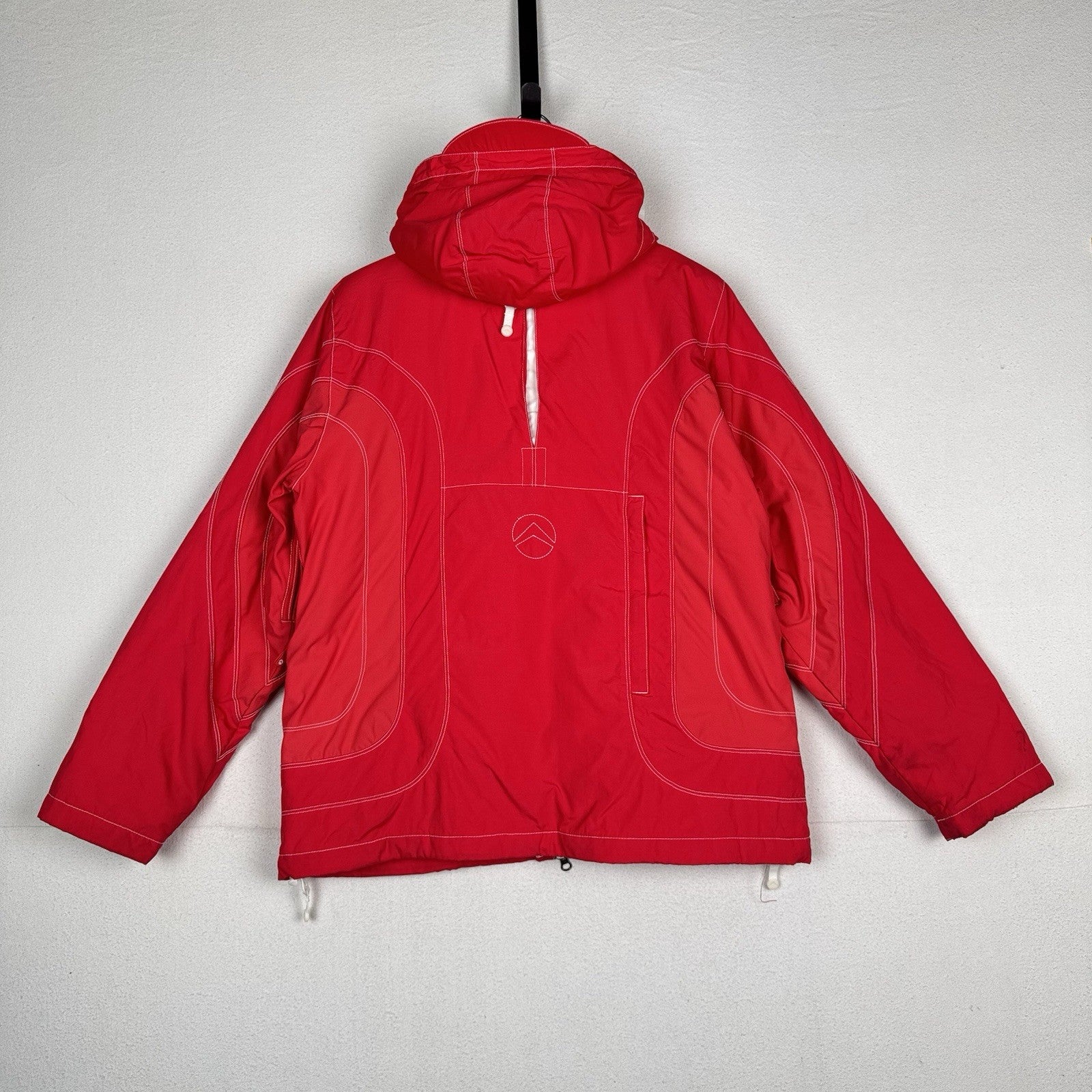 Vintage American Eagle Outfitters Performance Zip Hood Ski Jacket Adult XL Red
