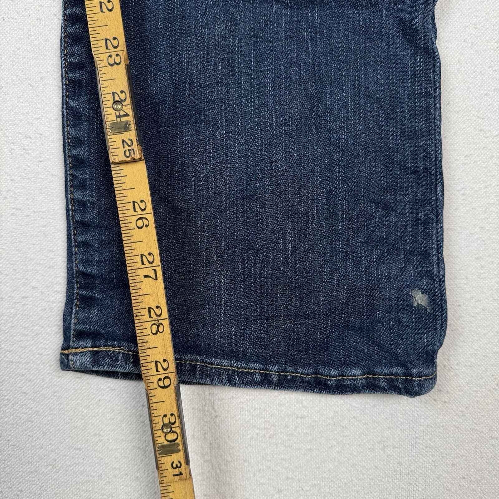 Polo Ralph Lauren Hampton Jeans Mens 36x32 Denim Relaxed Straight *Distressed