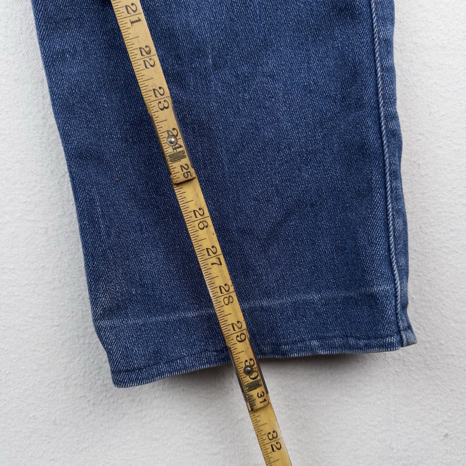 80’s Vtg Levi's 509-2017 Straight Leg Regular Fit Blue Denim Jeans Size 38x30