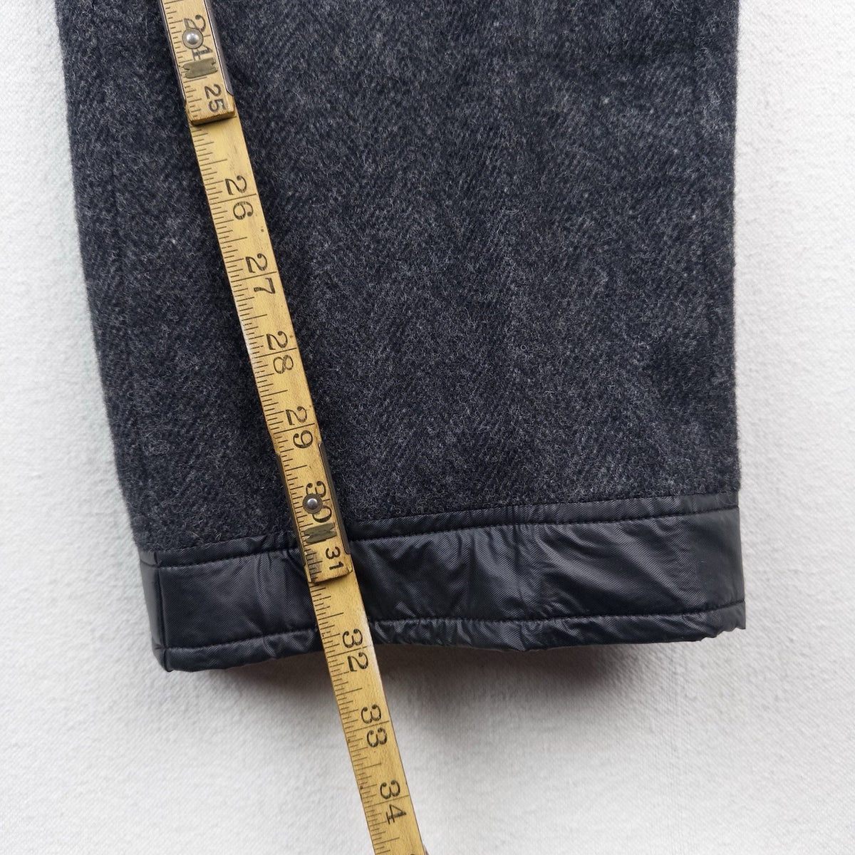 60’s Vtg Woolrich Malone Field Pants 32x32 Wool Heather Gray Nylon Cuff USA