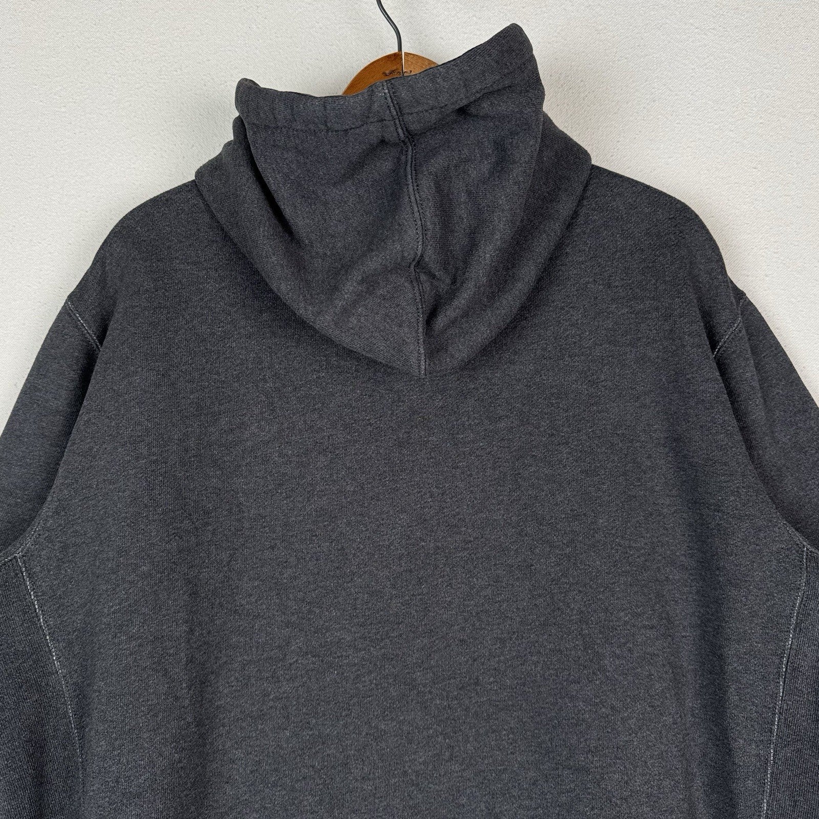 Polo Ralph Lauren Thermal Hoodie Men’s XL Full Zip Gray/Brown Sweatshirt *Read