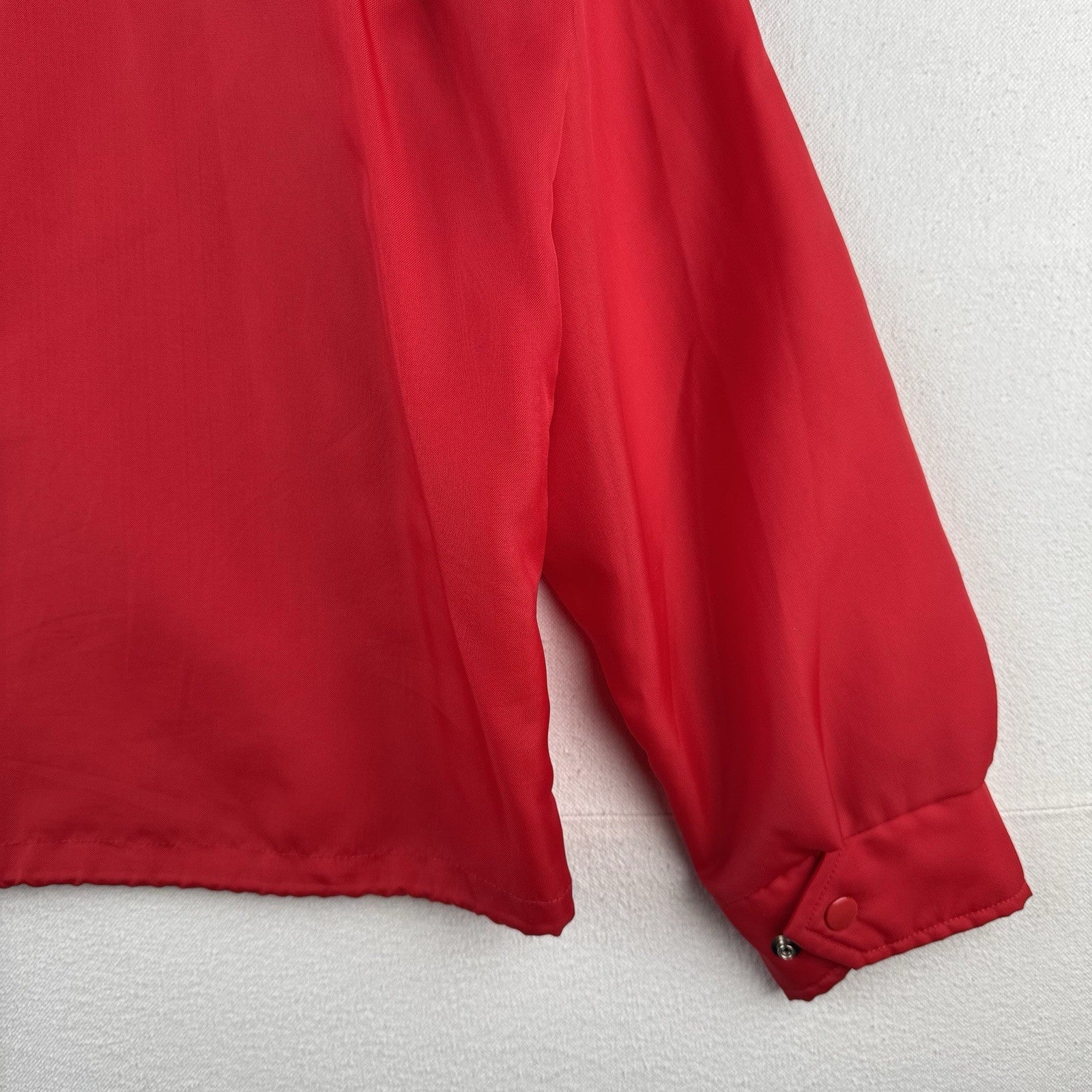 80’s Vintage CatTrackers 4WD Club Coach Light Jacket Red Men’s Large