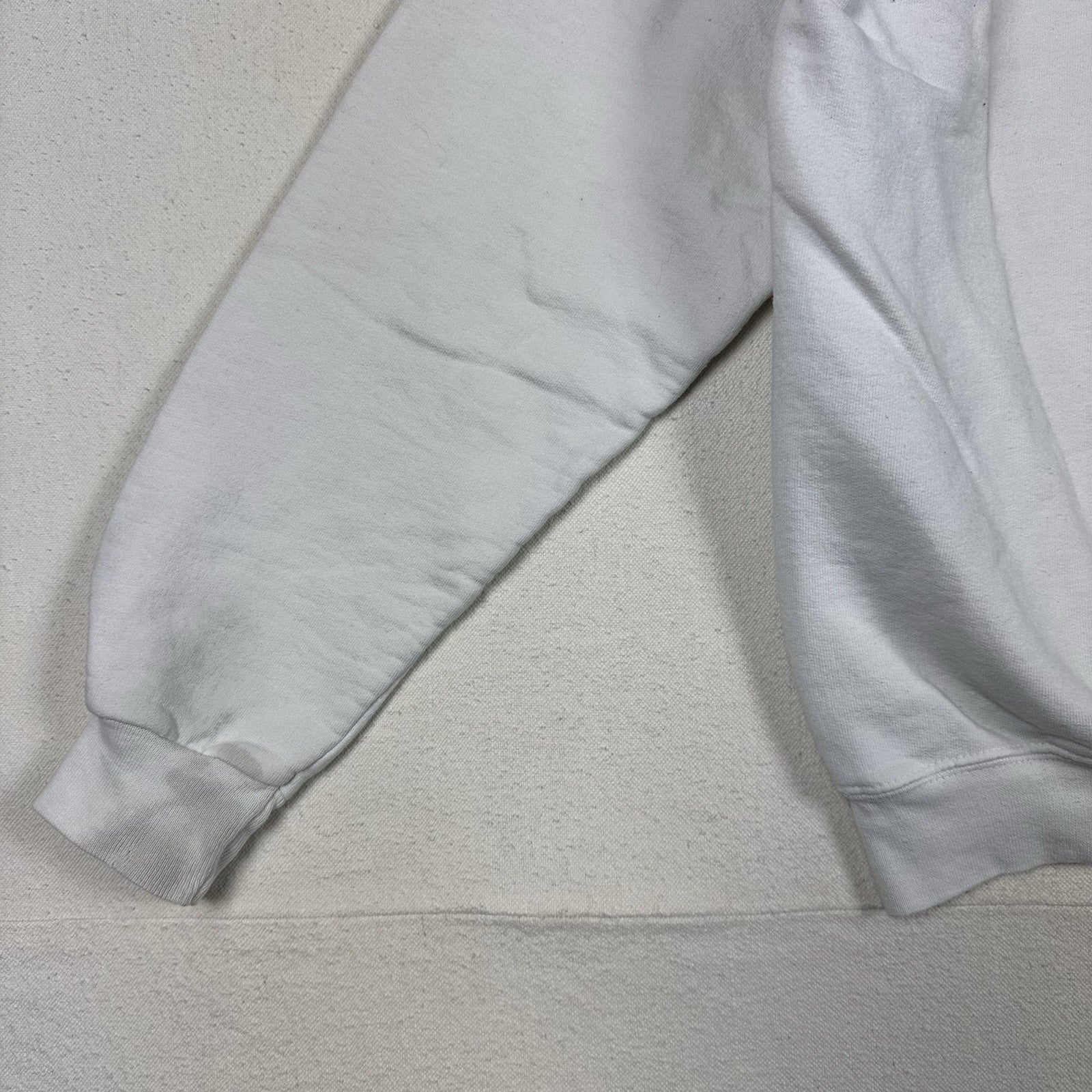 Hanes Salty Dog Cafe Men's S Gray Cotton Pullover Sweatshirt Distressed