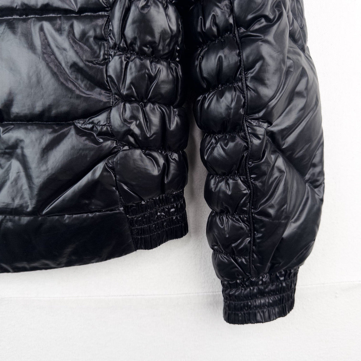 Rossignol Glossy Down Puffer Ski Jacket Women’s Large Quilted Black