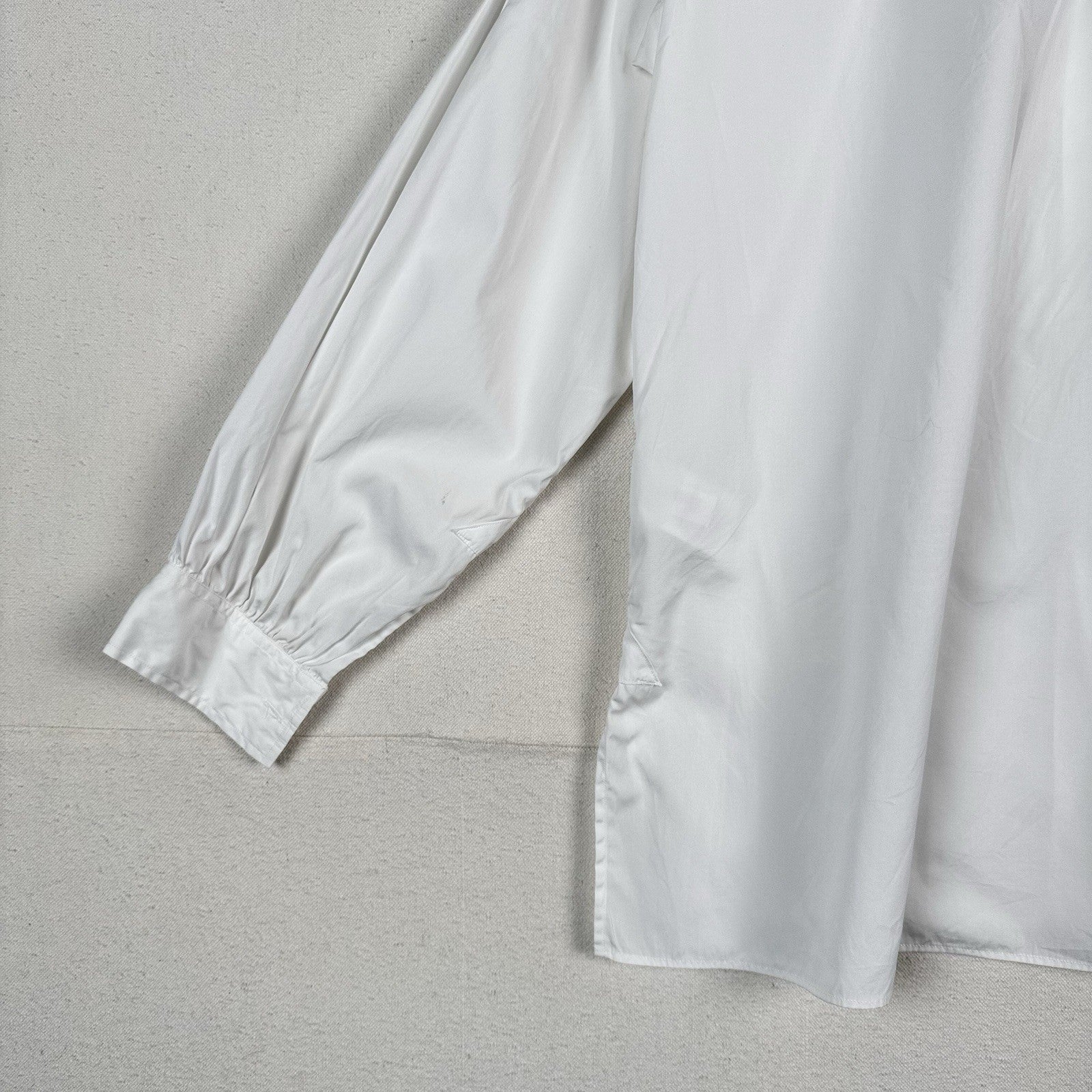Polo Ralph Lauren Women’s Size 6 White Cotton Poplin Long Bell Sleeve Cuff Shirt