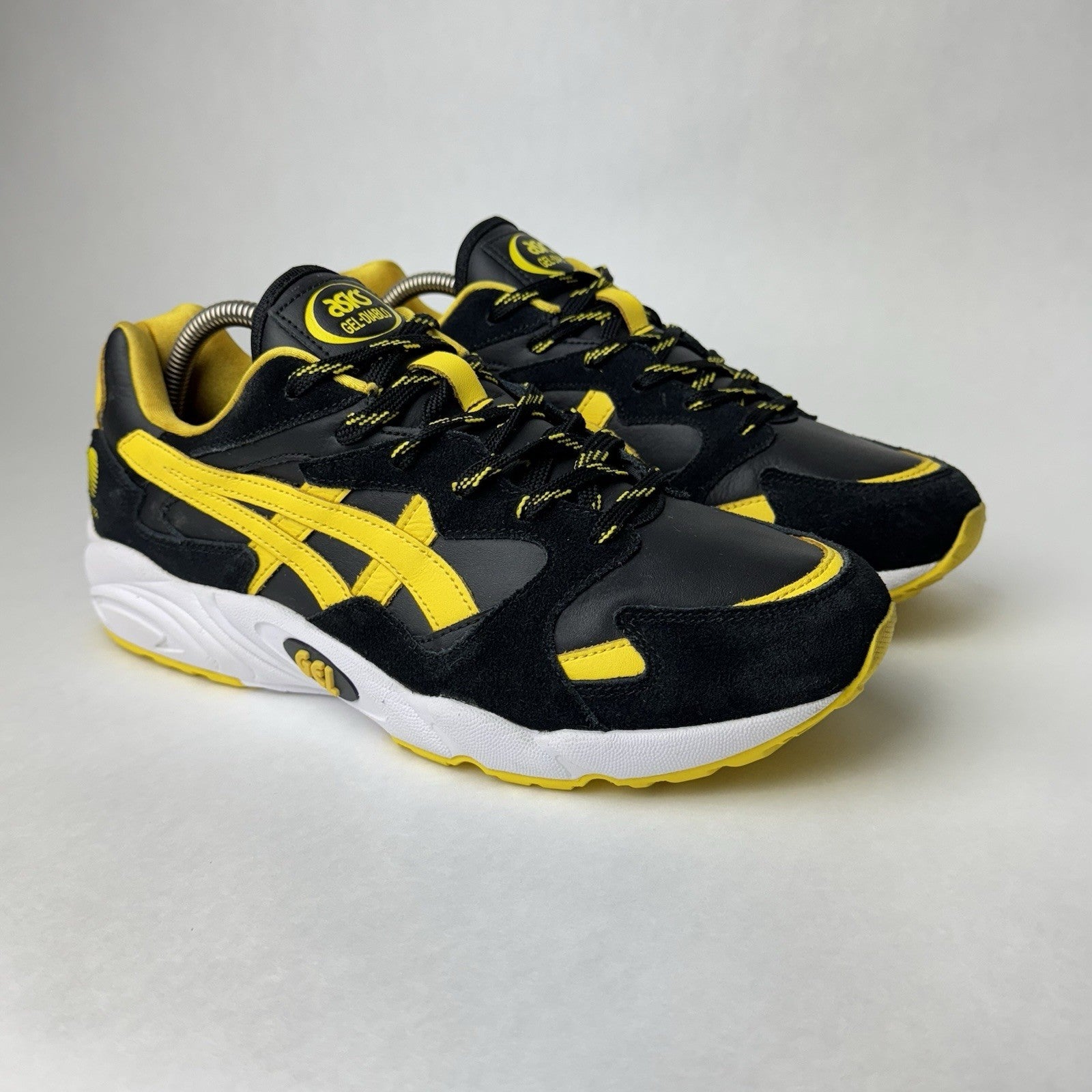 Asics GEL-DIABLO Welcome to the Dojo Tai Chi Yellow/Black Bruce Lee Men's US 9.5