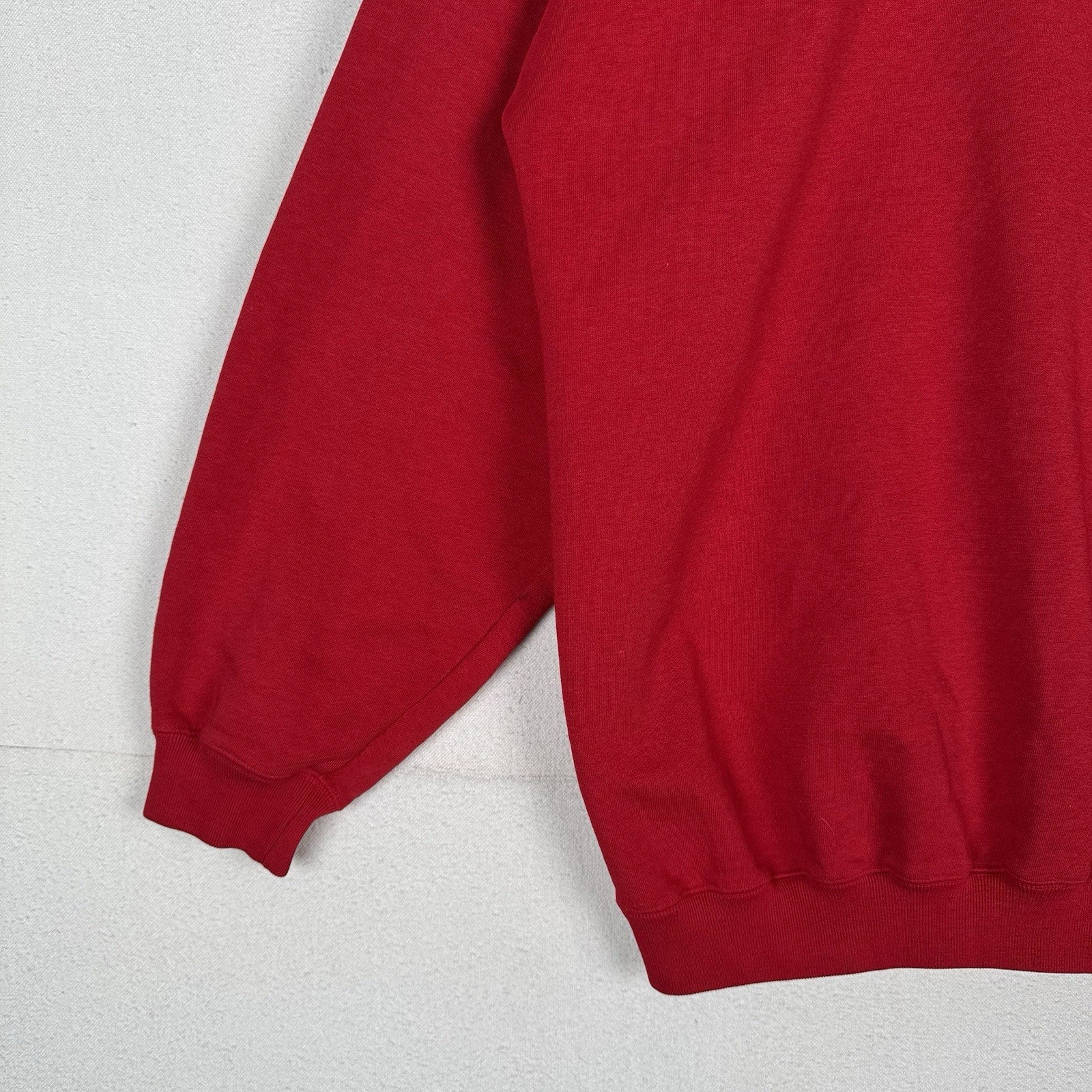 Vintage GAP Sport Sweatshirt XL Boxy Blank Red Pullover Classic 90s