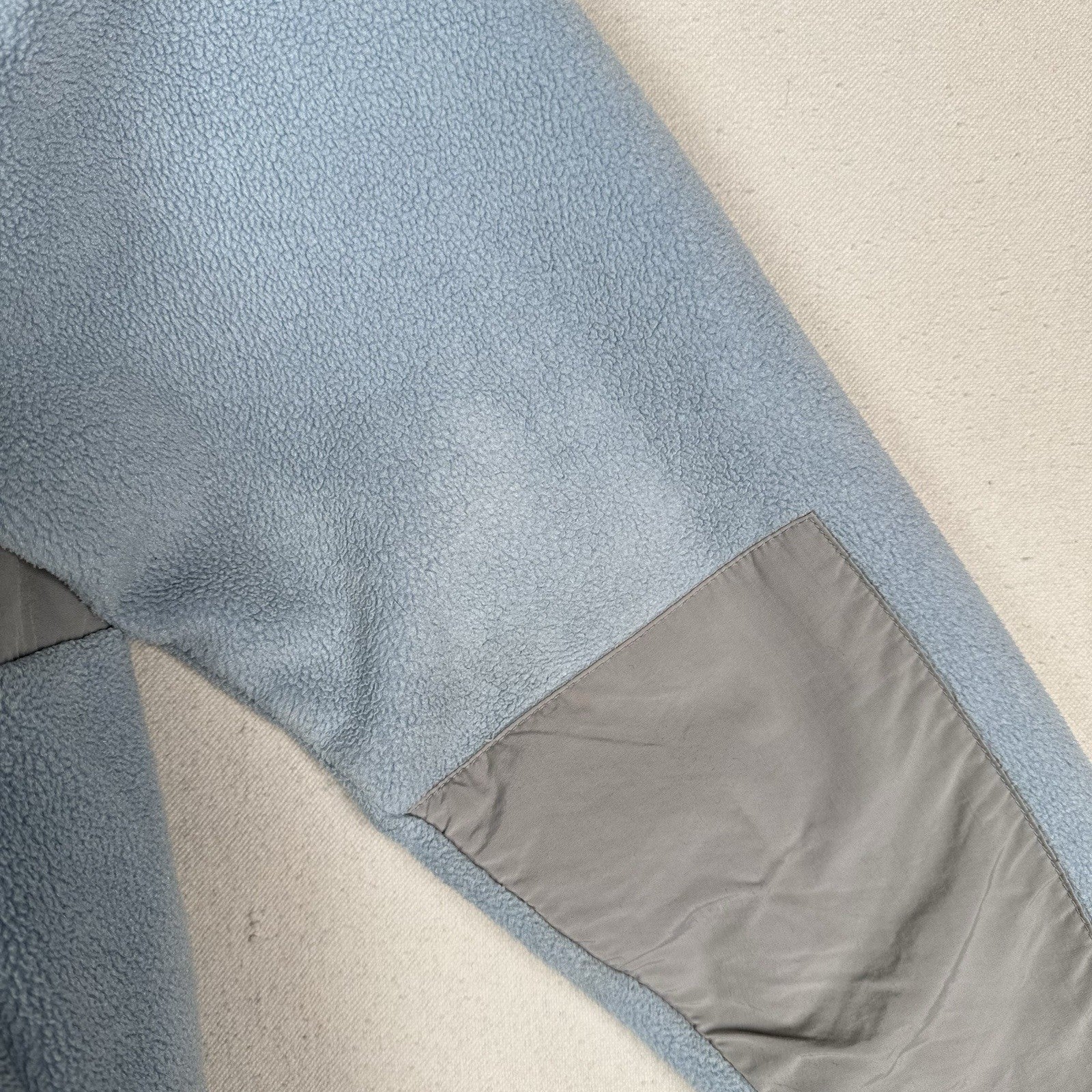 The North Face Youth X-Large XL Blue Gray Fleece Full Zip Jacket