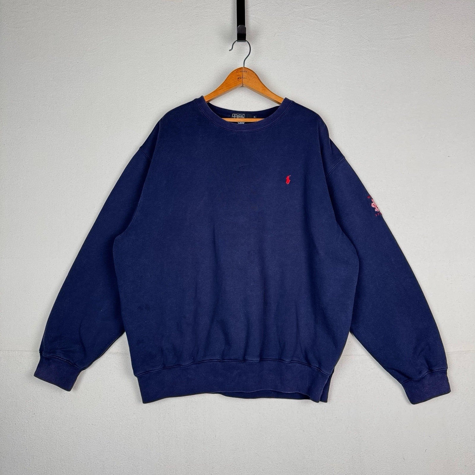 Vtg 90’s Polo Ralph Lauren Whistling Straits Blue Men’s L Crewneck Sweatshirt