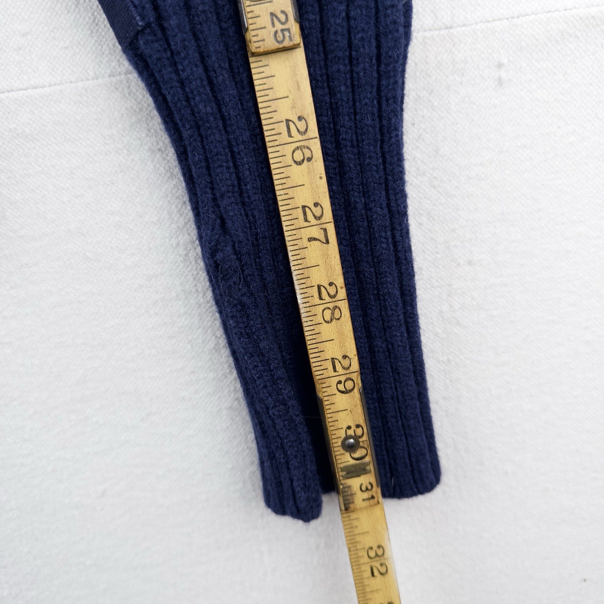 L.L. Bean Commando Merino Lambs Wool Crew Neck Sweater Navy Blue Men’s XL