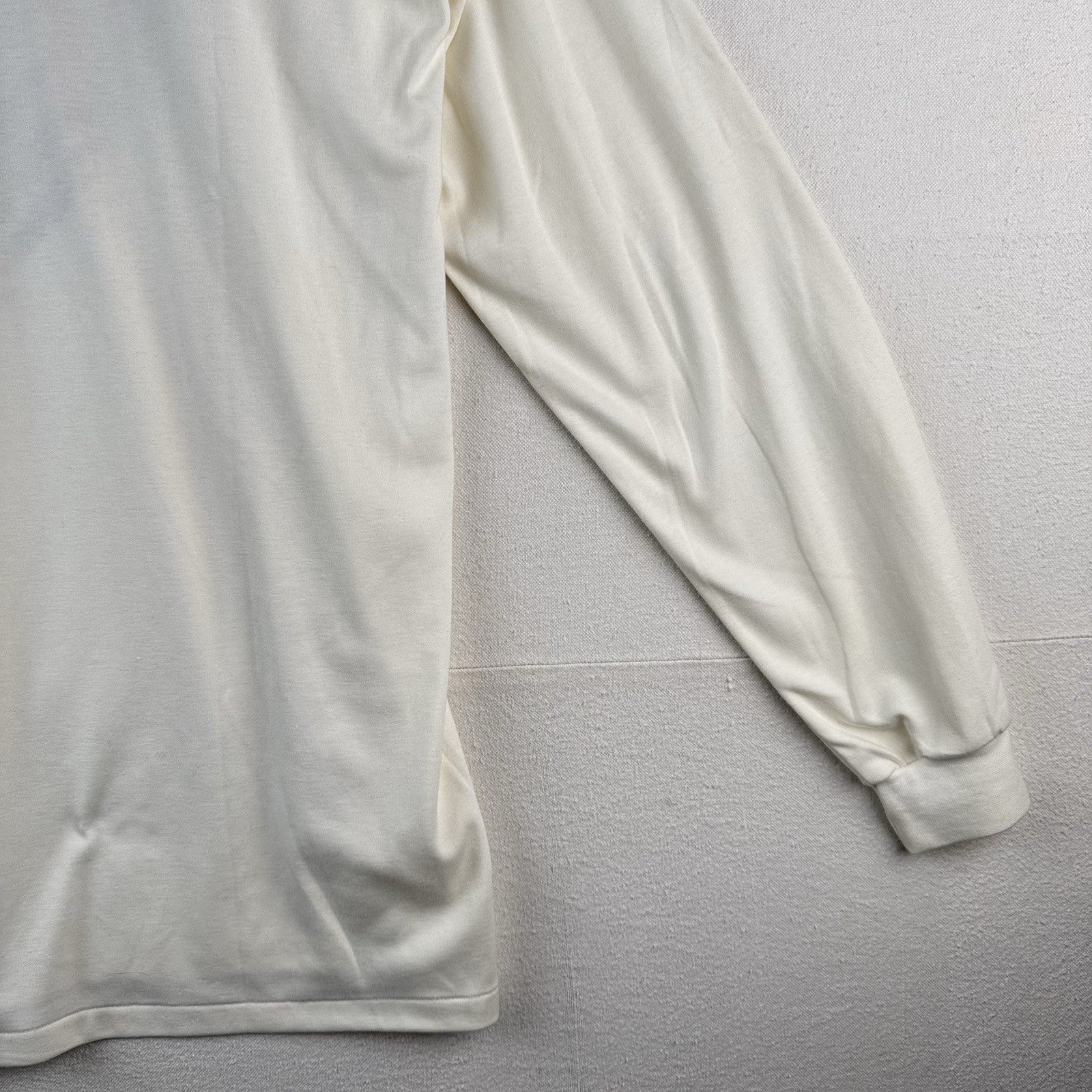 90’s Vintage ASICS Mens 2XL Volleyball Long Sleeve Collar V-Neck New Deadstock