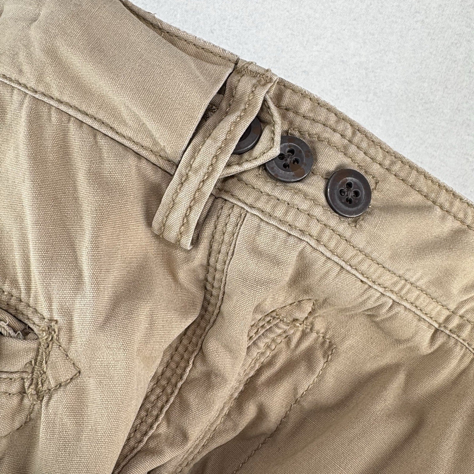 90’s Vtg Polo Ralph Lauren Men’s 36x30 Pocket Cargo Pants Military Beige M-51