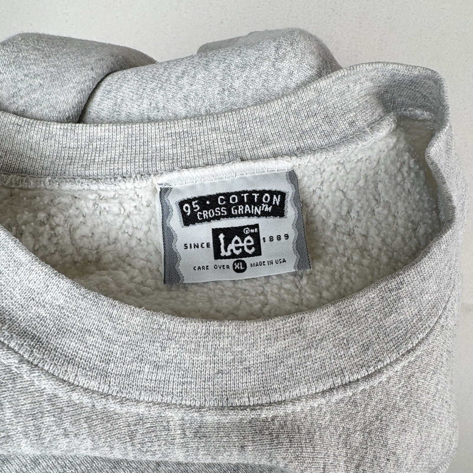 Vtg 90s Ernst & Young LLP Cross Grain Lee Heavyweight Sweatshirt XL Made In USA