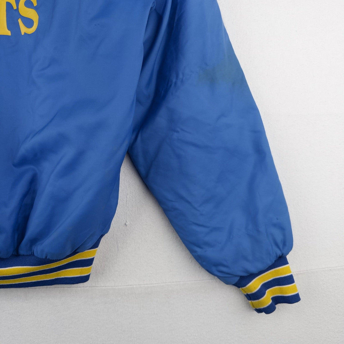 80’s Vtg Holloway Quarterzip Pullover Jacket Mens M Blue Our Lady Sorrows Saints