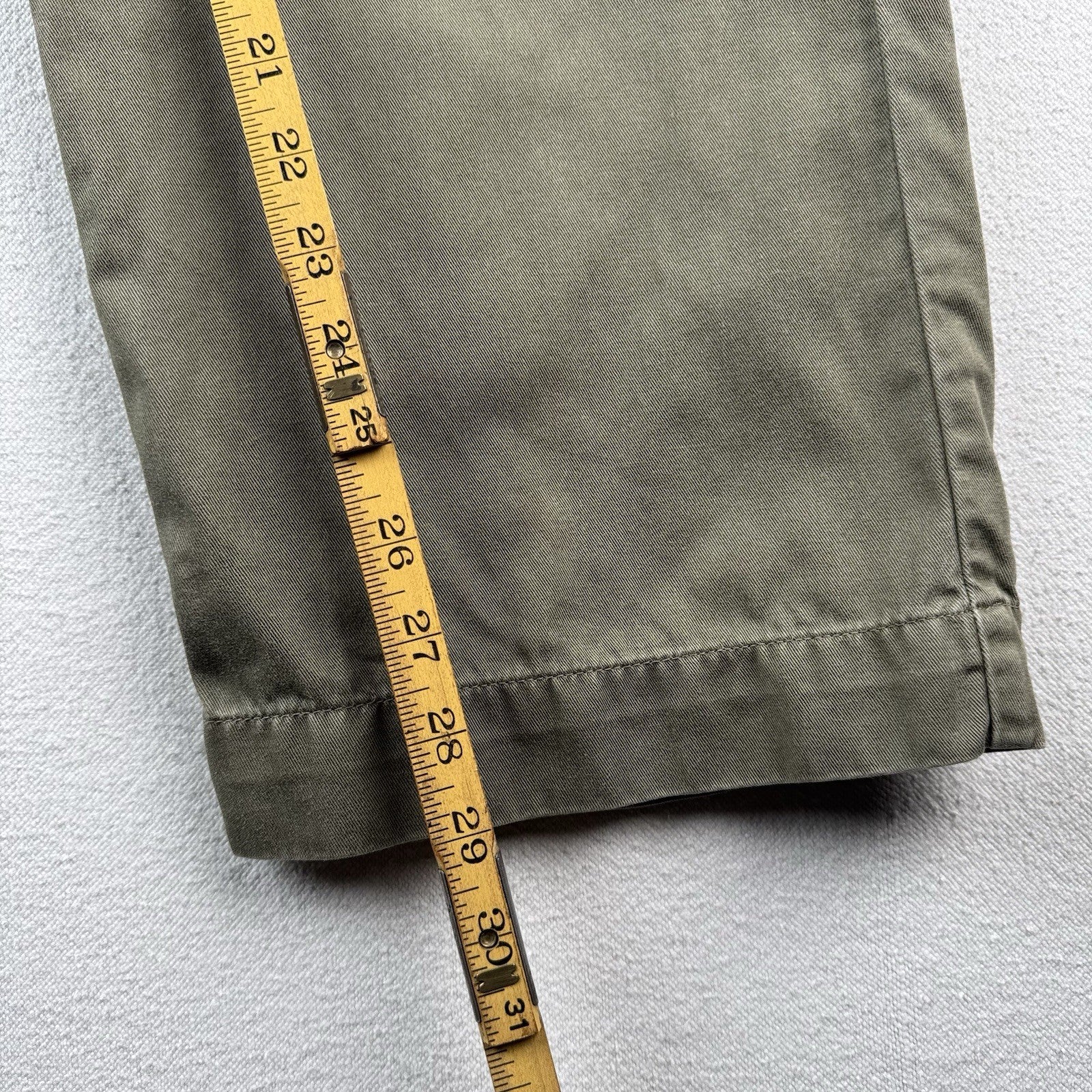 90’s Vintage Polo Ralph Lauren Boy’s 18 Cotton Khaki Cargo Tactical Pants Green