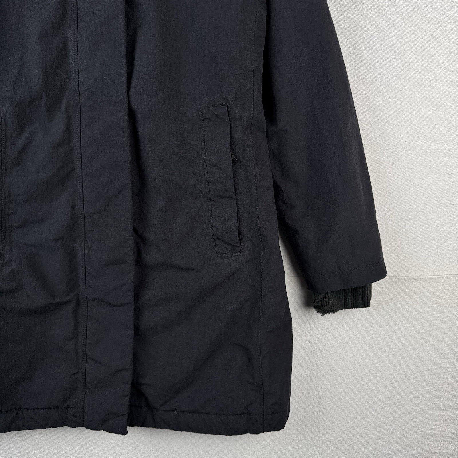 The North Face 550 Dryvent Parka Women's Medium Black Hooded Jacket