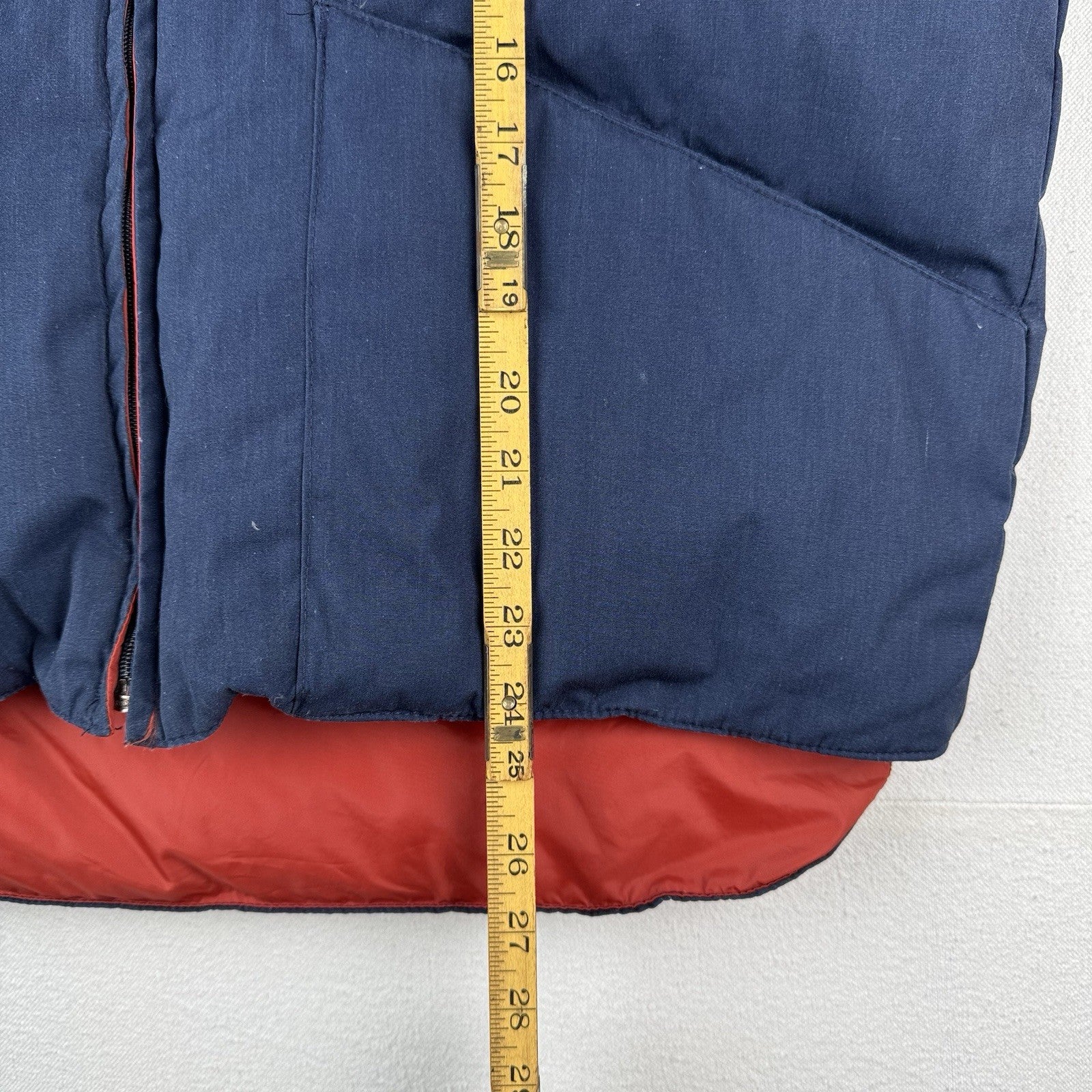 70’s Vintage Penfield Down Puffer Vest Men’s Large Blue Snap