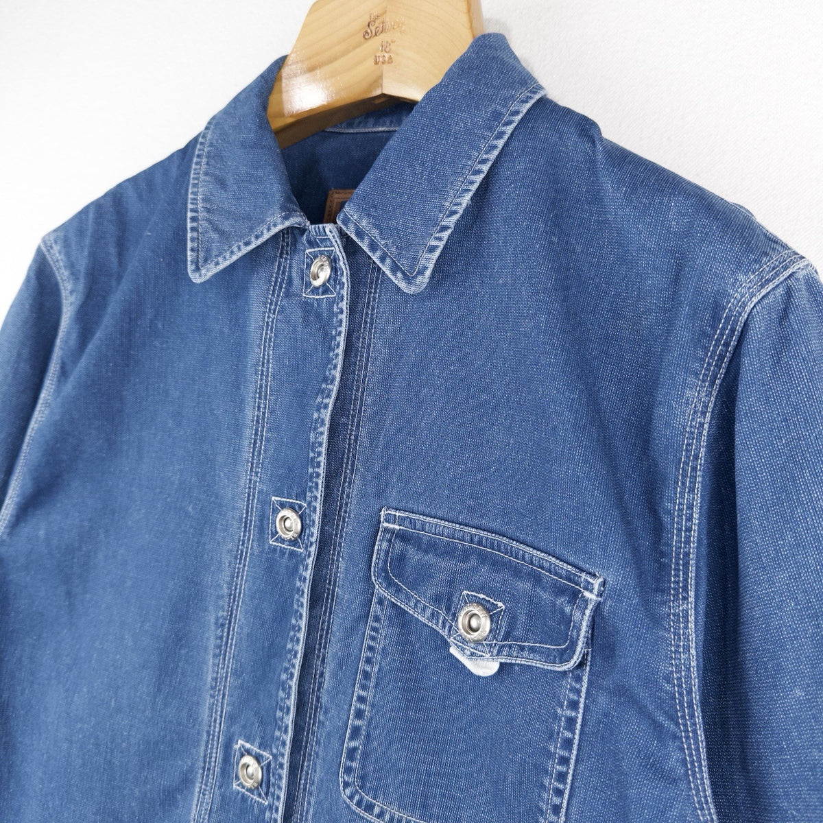 90’s Vtg Ralph Lauren Jeans Co Denim Chore Jacket Barn Country Workwear M *Read