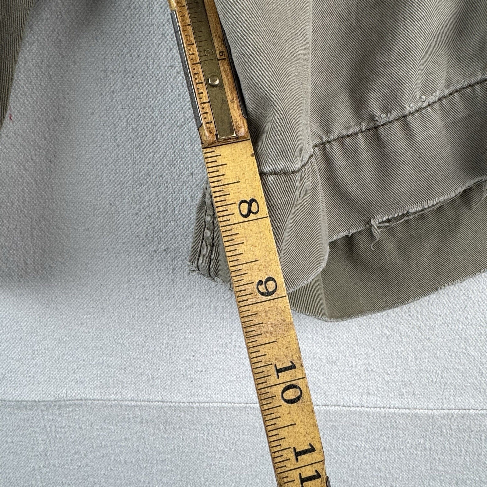 Polo Ralph Lauren Chino Classic Cargo Shorts Vintage Tan Khaki Men's 30x9