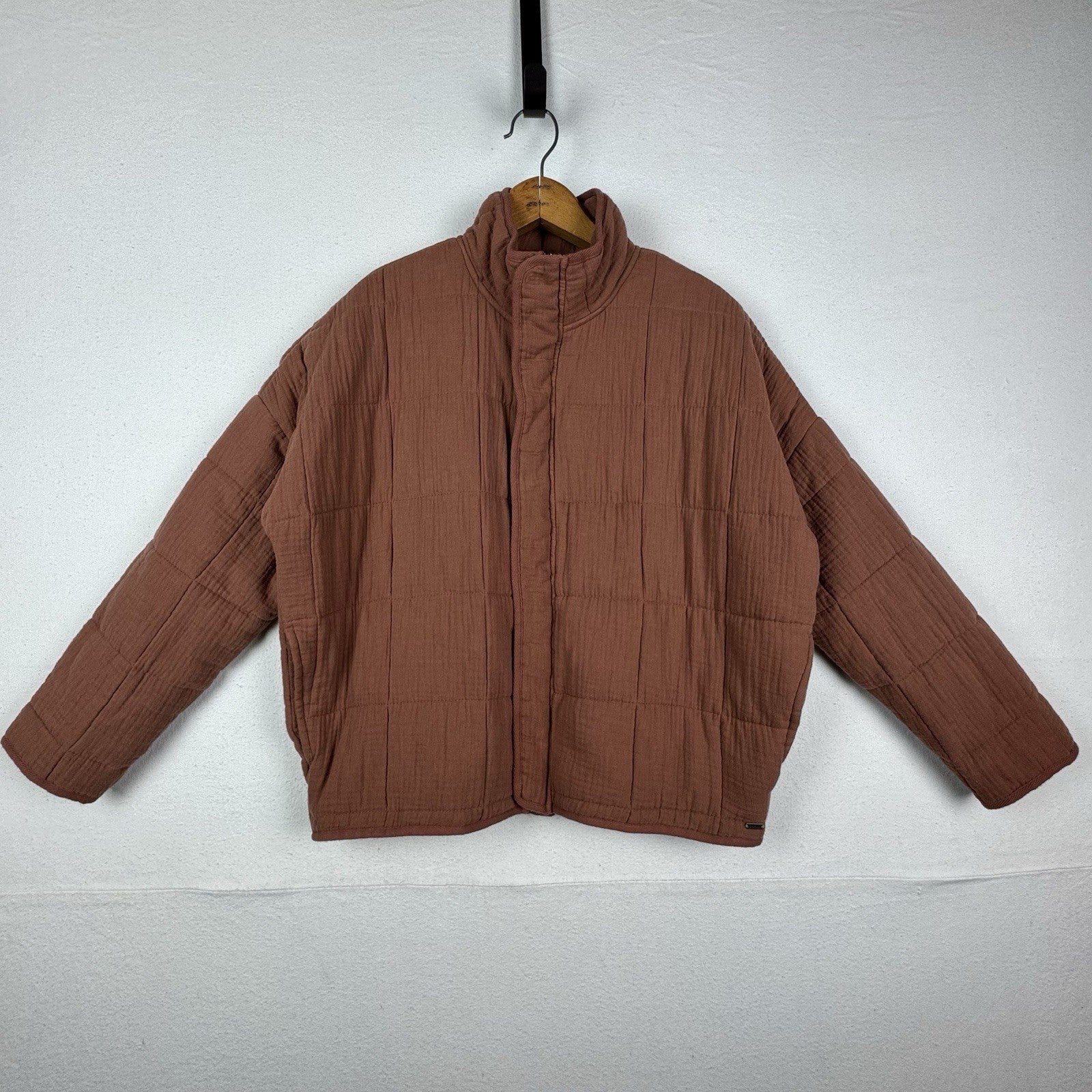 O'Neill Mabeline Women's Quilted Jacket Rustic Brown Size XS