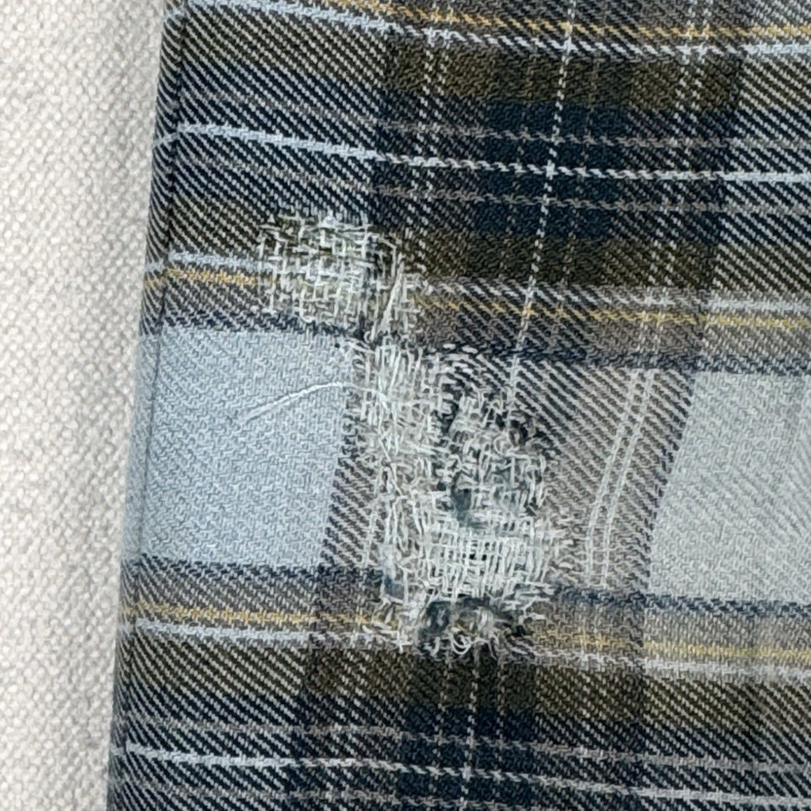 Vintage Lord And Taylor Kids Plaid Pants Blue Vail Sweatshirt Set 4-5T Preppy
