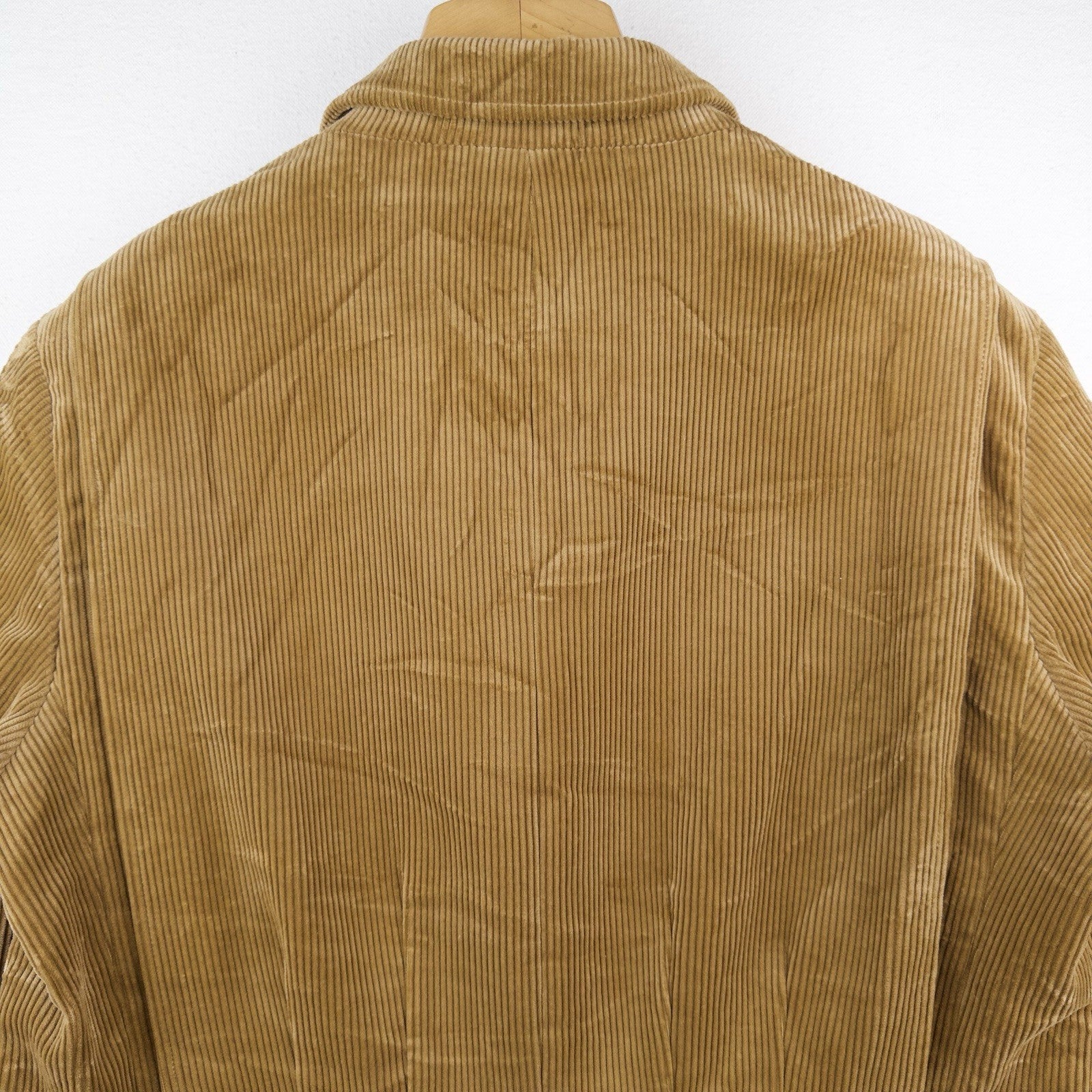 90’s Polo Ralph Lauren RL67 Corduroy Jacket Coat Blazer Tobacco Tan Men’s L (44)