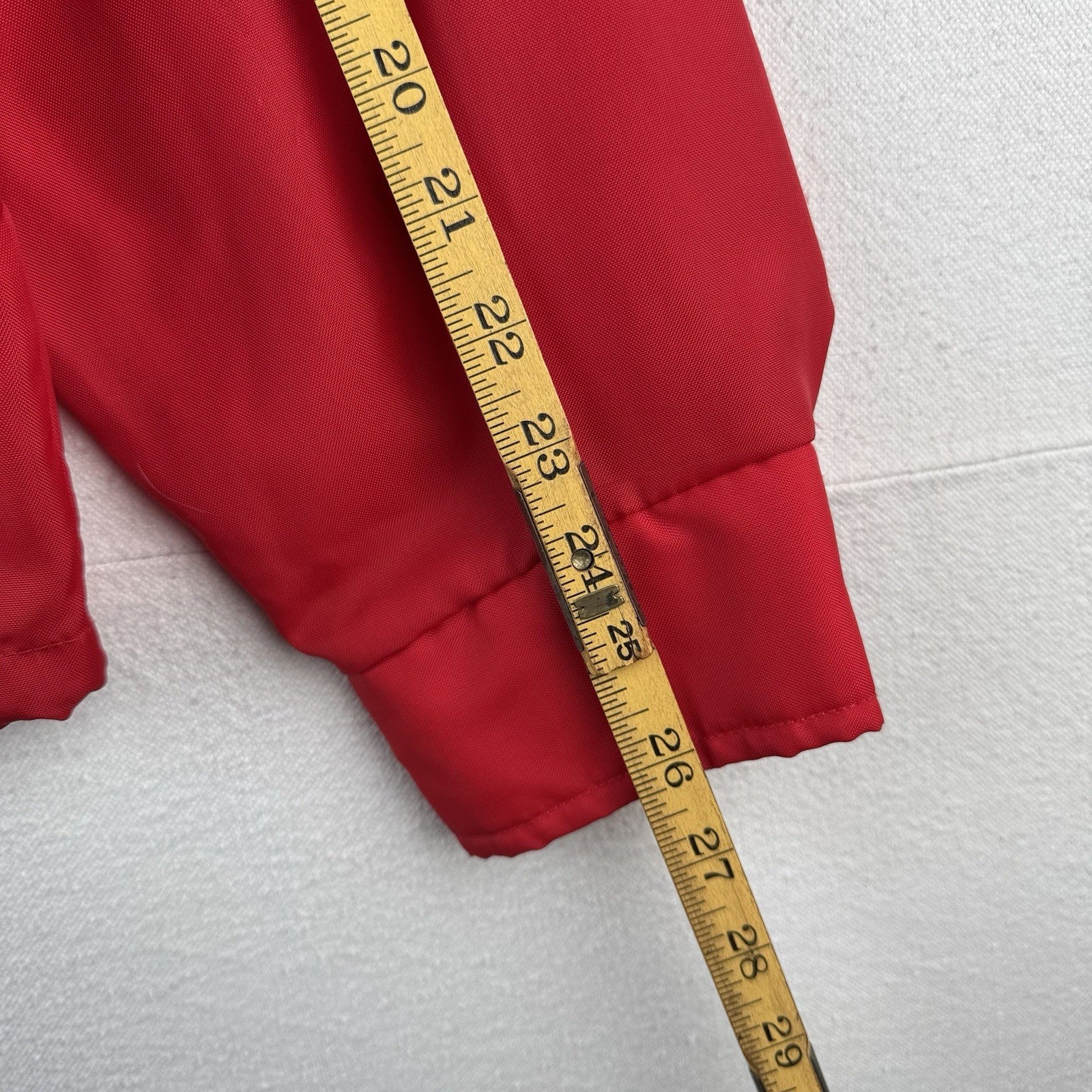 80’s Vintage CatTrackers 4WD Club Coach Light Jacket Red Men’s Large