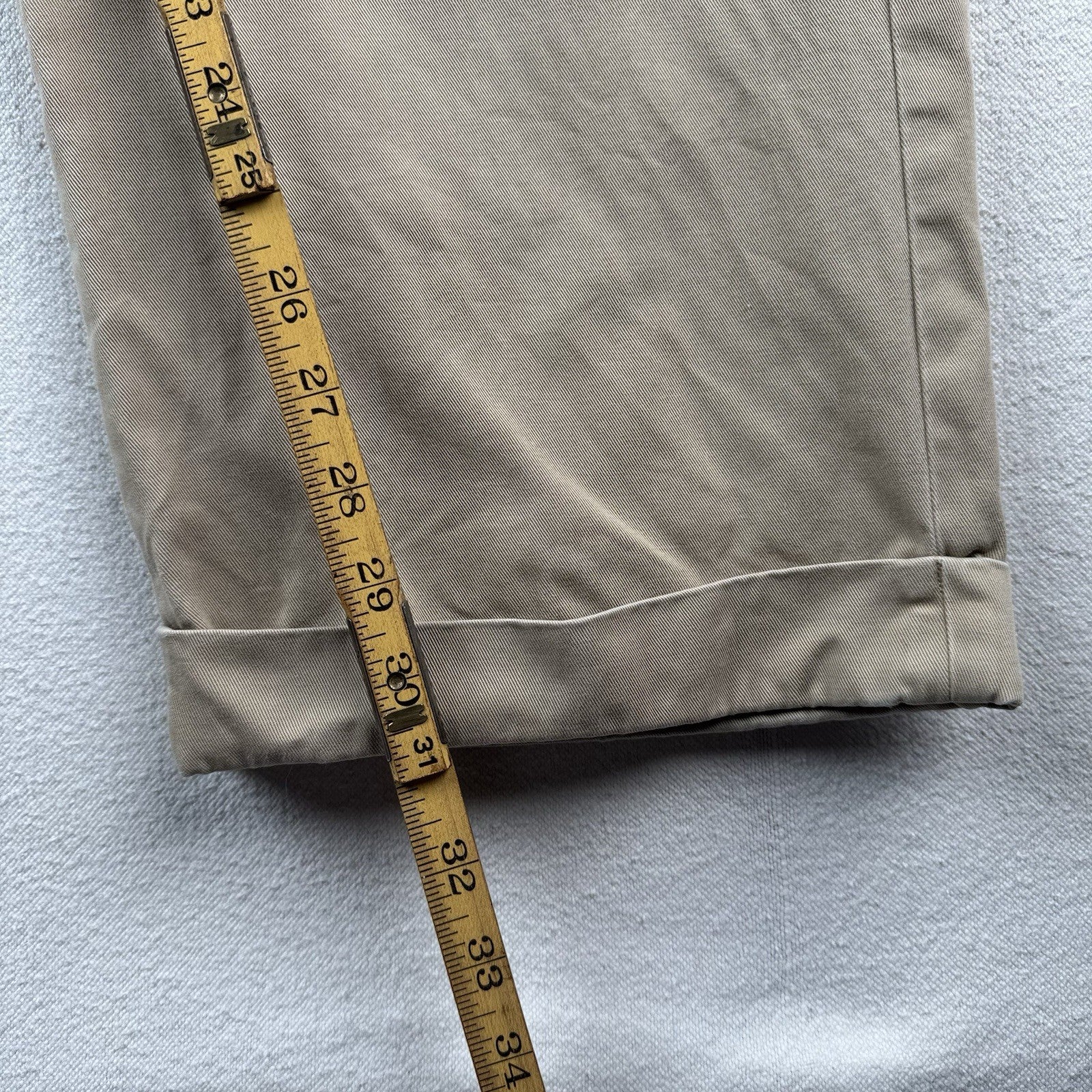 Vtg Polo Ralph Lauren Mens Hammond Pant Pleated Front Classic Chino Fits 38x31