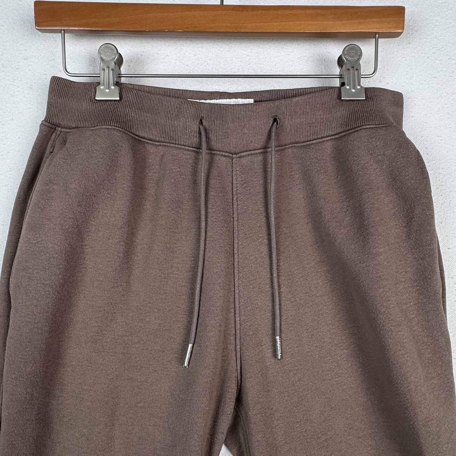 Abercrombie & Fitch Mens Small Relaxed Brown Essential Fleece Jogger Loungewear
