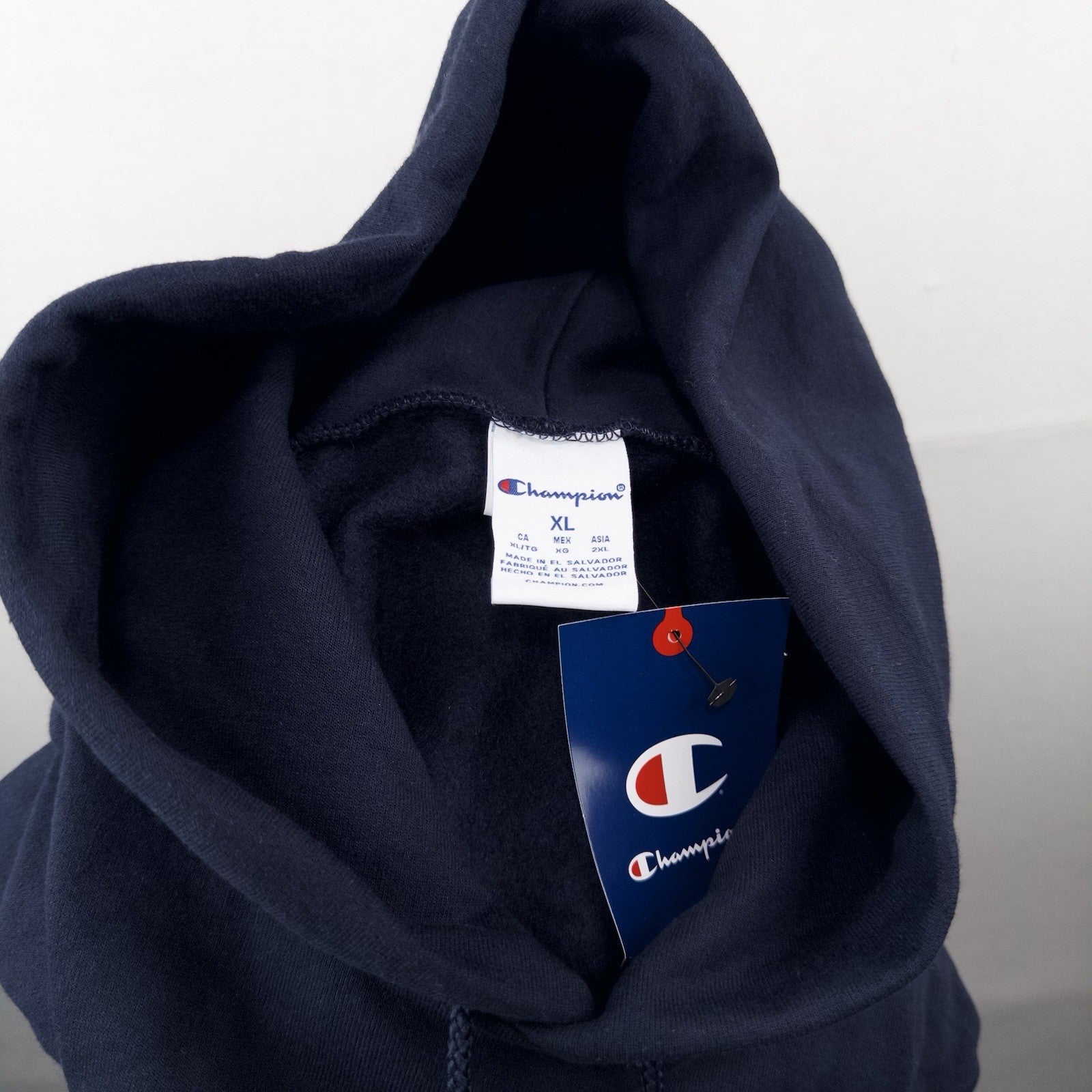 Champion The Citadel Men's XL Pullover Hoodie Navy *New With Tags NWT