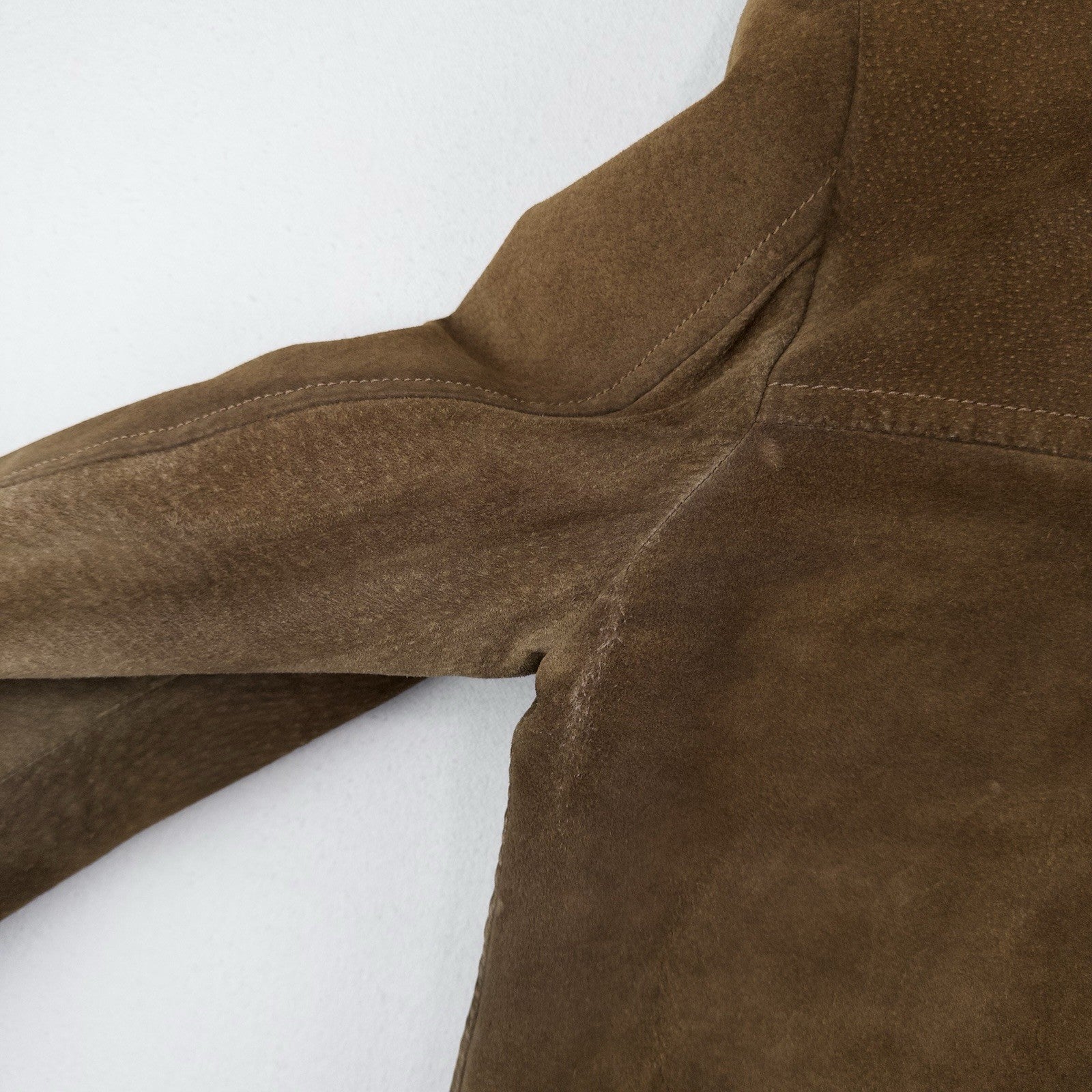 60’s Vtg Lakeland Suede Shearling Rancher Jacket Sherpa Collar Men’s 40 Long USA